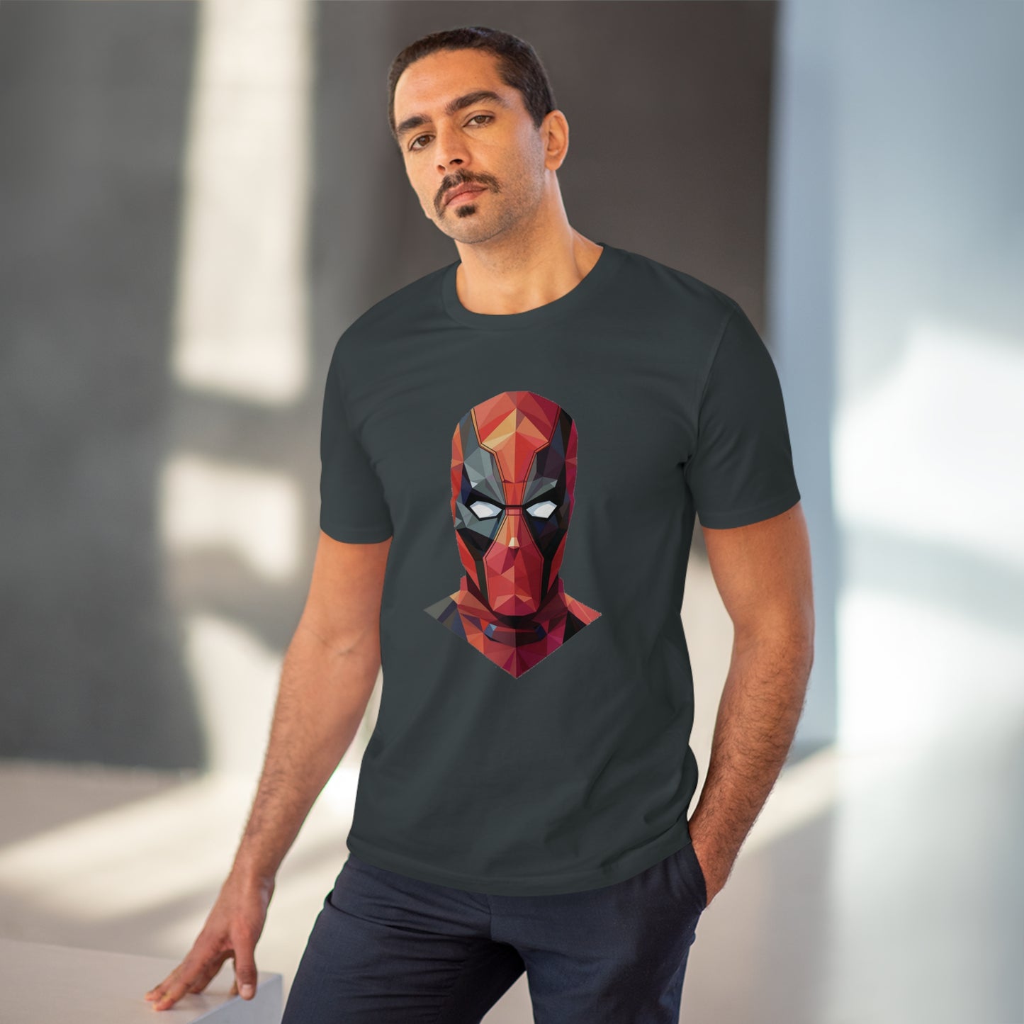 Deadpool Polygonal T-Shirt - Embrace Mercenary Style