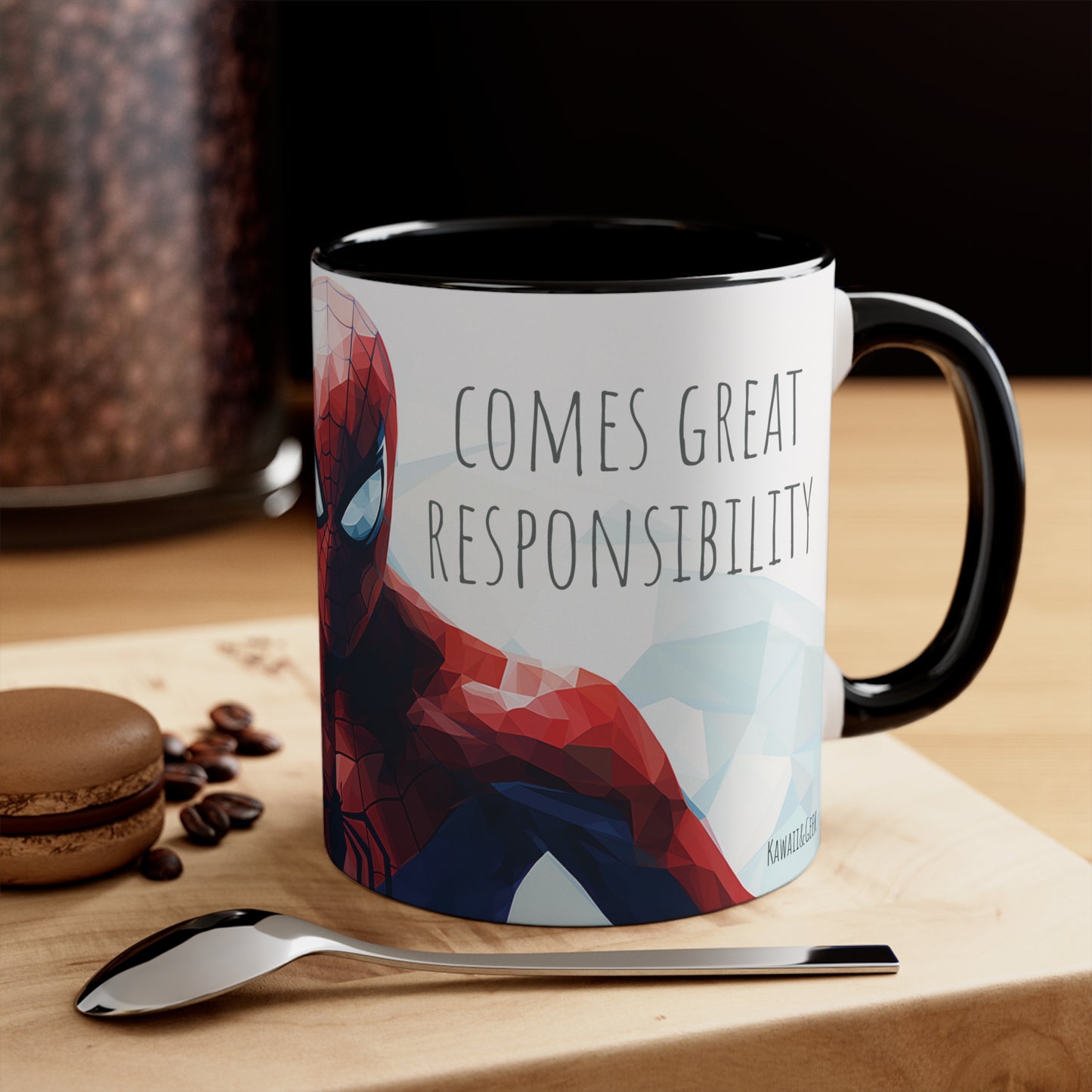 Spider-Man Mug - Embrace Great Power and Responsibility