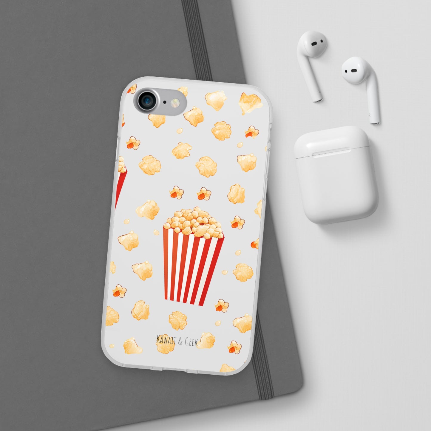 Popcorn Transparent Flexi Phone Case