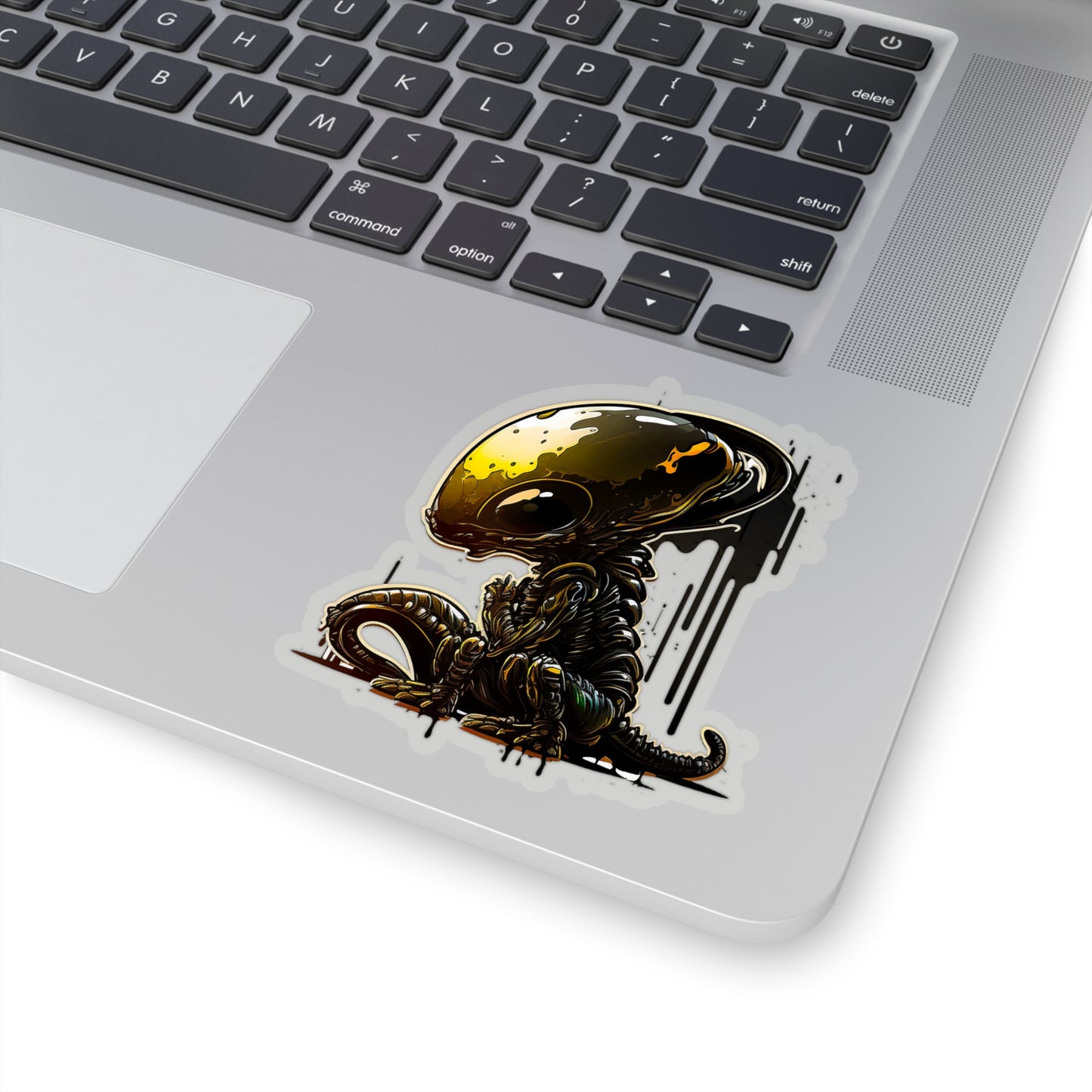 Baby Xenomorph Sticker - Add Some Adorable Alien Style to Your Tech