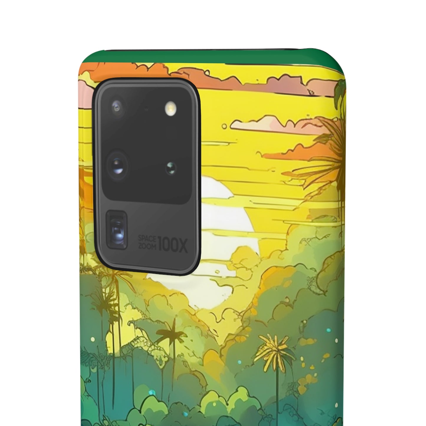 Rainforest at Sunset Phone Case - Capture the Serenity of Nature on Your Device