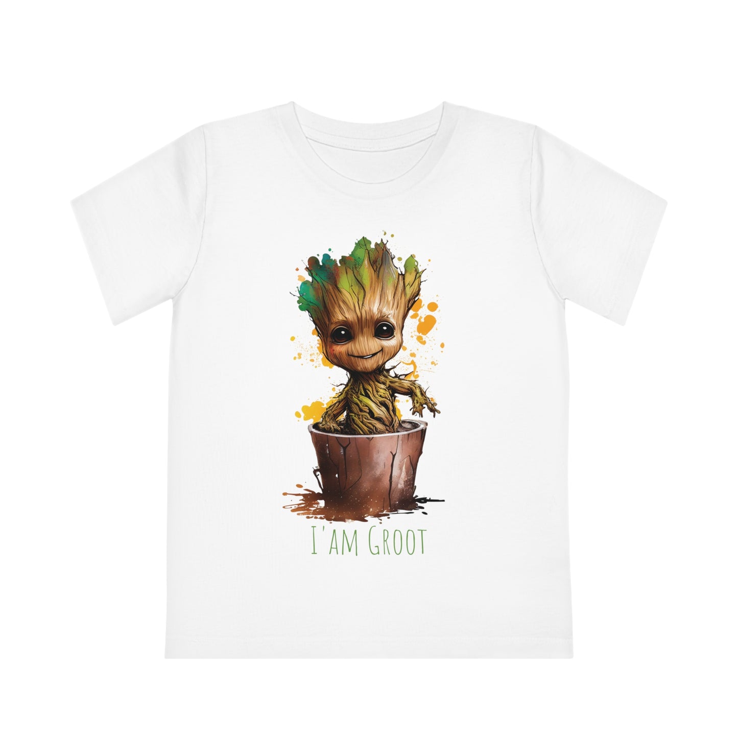 Baby Groot Kids Eco-Friendly T-Shirt - Embrace Nature's Cuteness in Style