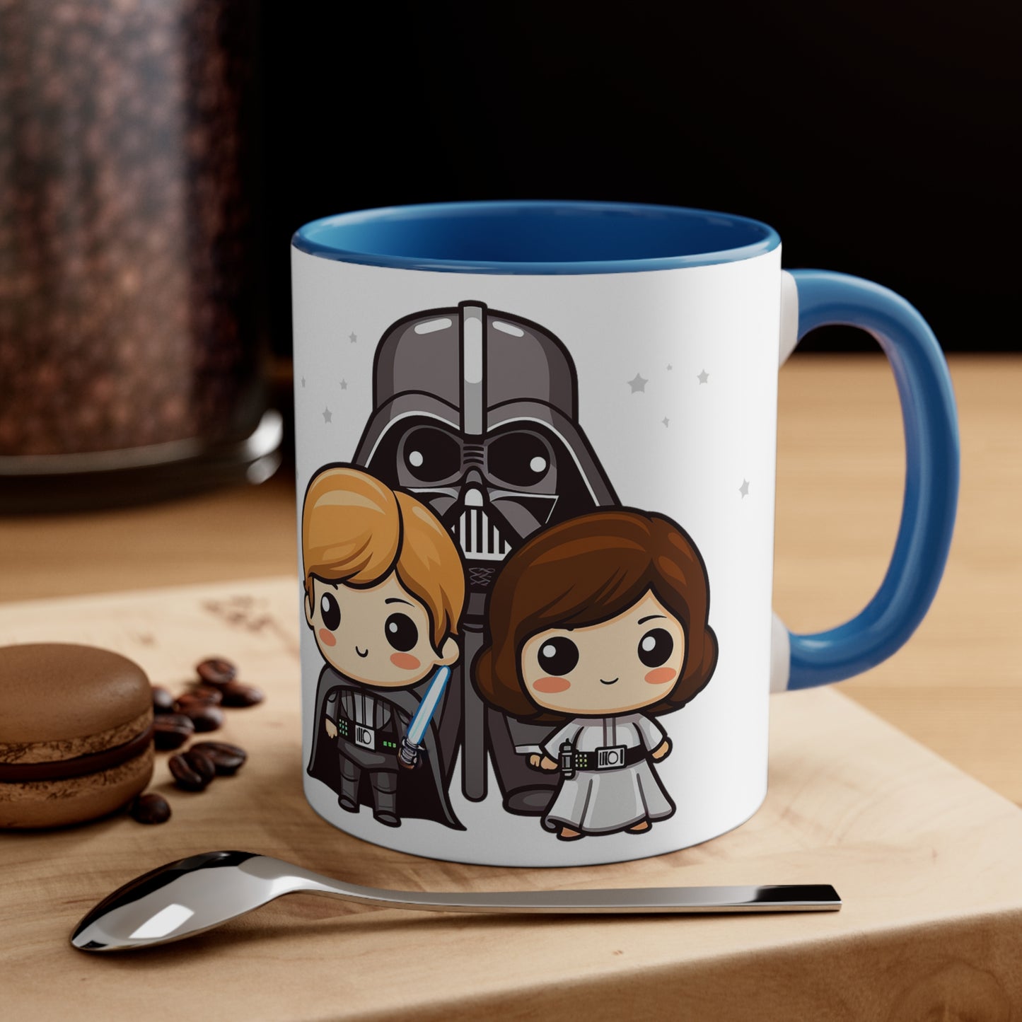 Darth Vader Mug with Kids Luke and Leia : May the Dad Be with You - Star Wars - Father's Day Special