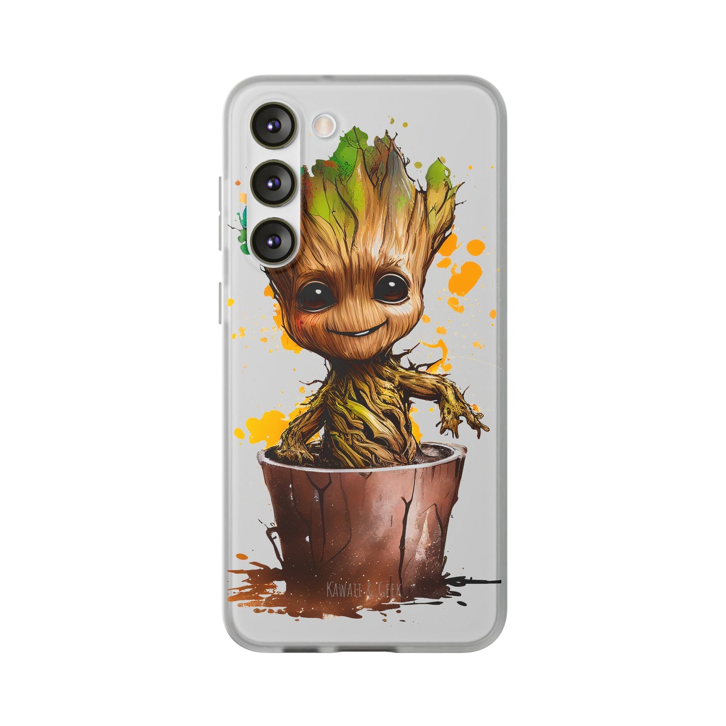 Baby Groot Flexi Phone Case - Add Adorable Charm to Your Device