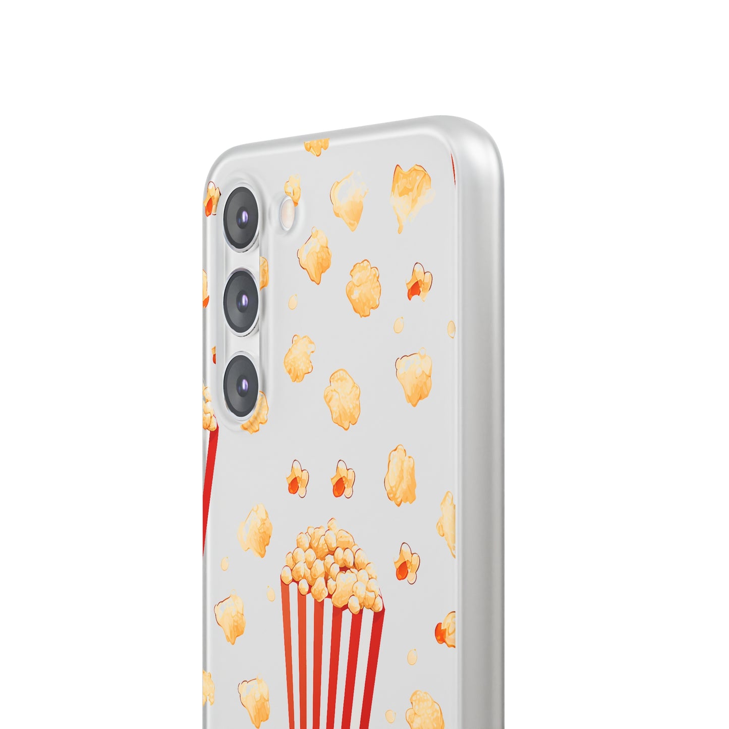 Popcorn Transparent Flexi Phone Case