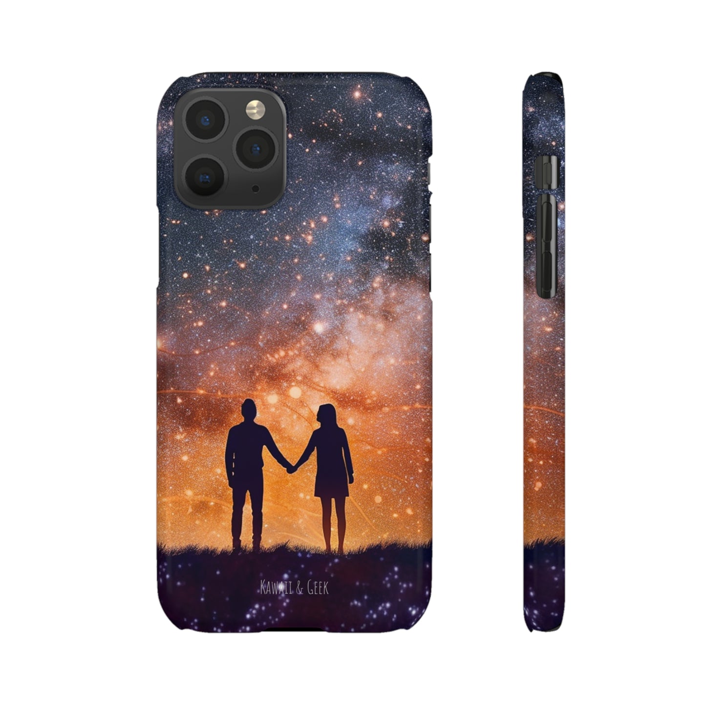 Starry Night Lovers Phone Case - Embrace the Beauty of the Night Sky