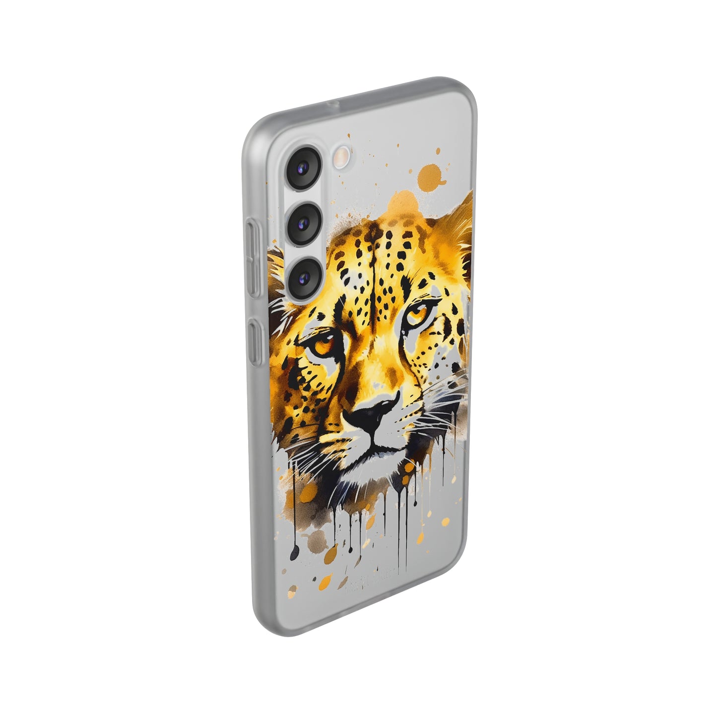 Cheetah Flexi Phone Case - Add a Touch of Elegance and Style to Your Device