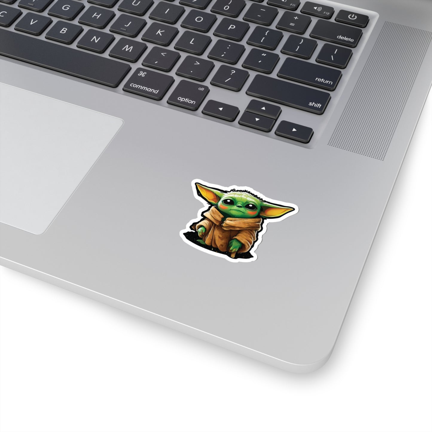 Baby Yoda Grogu Sticker - Add Some Adorable and Iconic Style to Your Tech - The Mandalorian - Star Wars