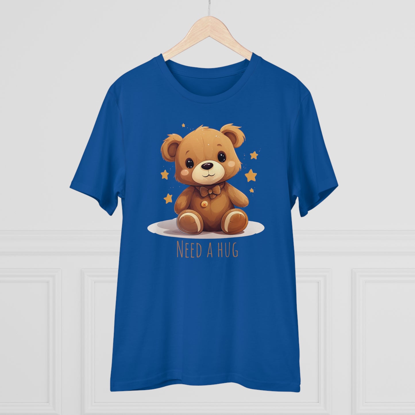 Eco-Friendly "Need a Hug" Teddy Bear Tee