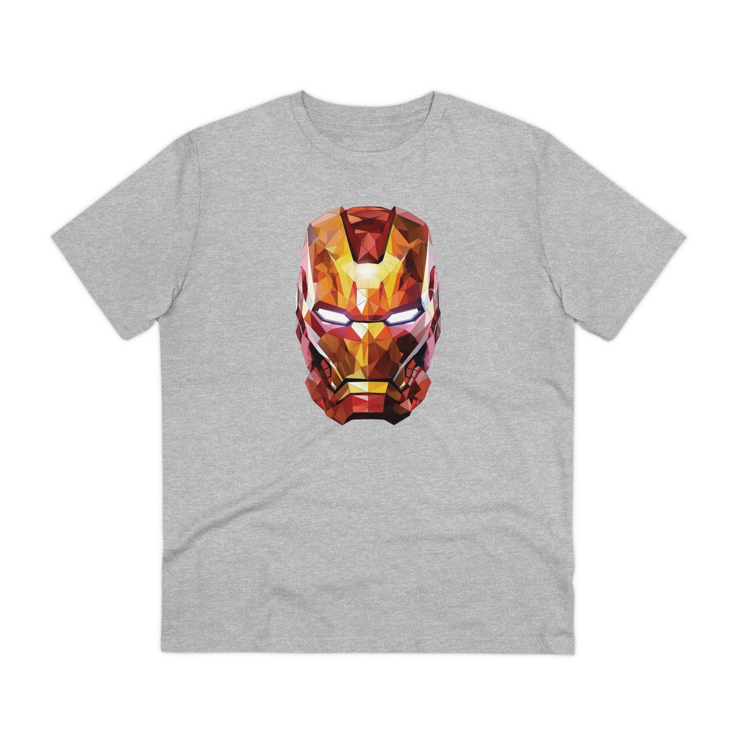 Iron Man Polygonal T-Shirt - Unleash Superhero Style