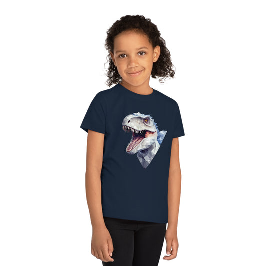 Indominus Rex Polygonal Kids T-Shirt - Embrace Jurassic Adventure