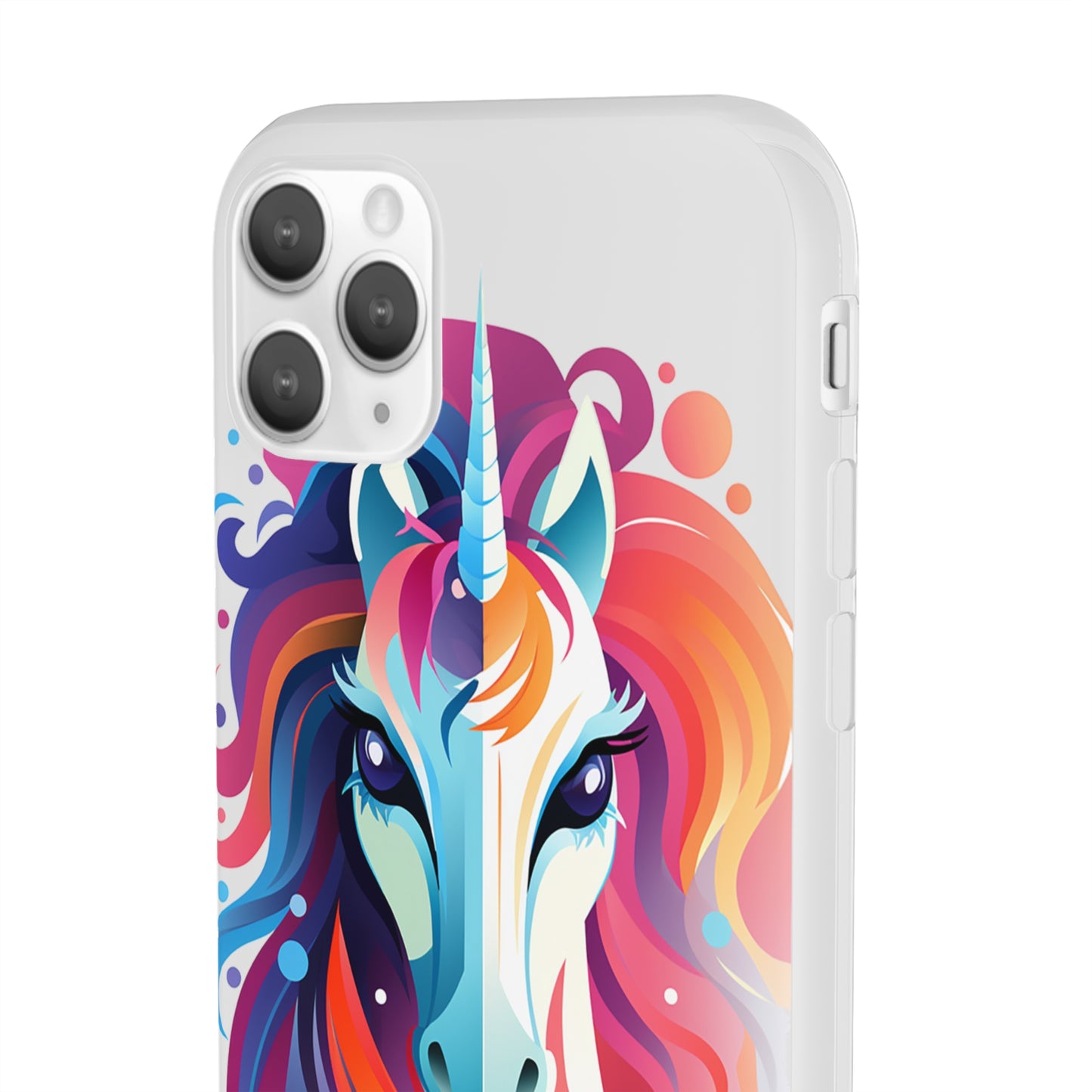 Ink Unicorn Flexi Transparent Phone Case