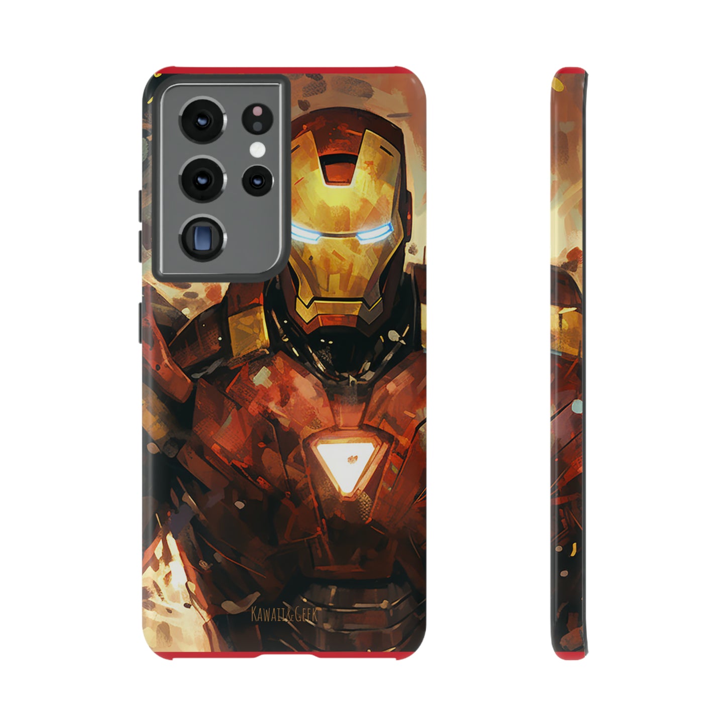 Iron Man Painting Tough Phone Case - Add Some Bold and Unique Style to Your Tech