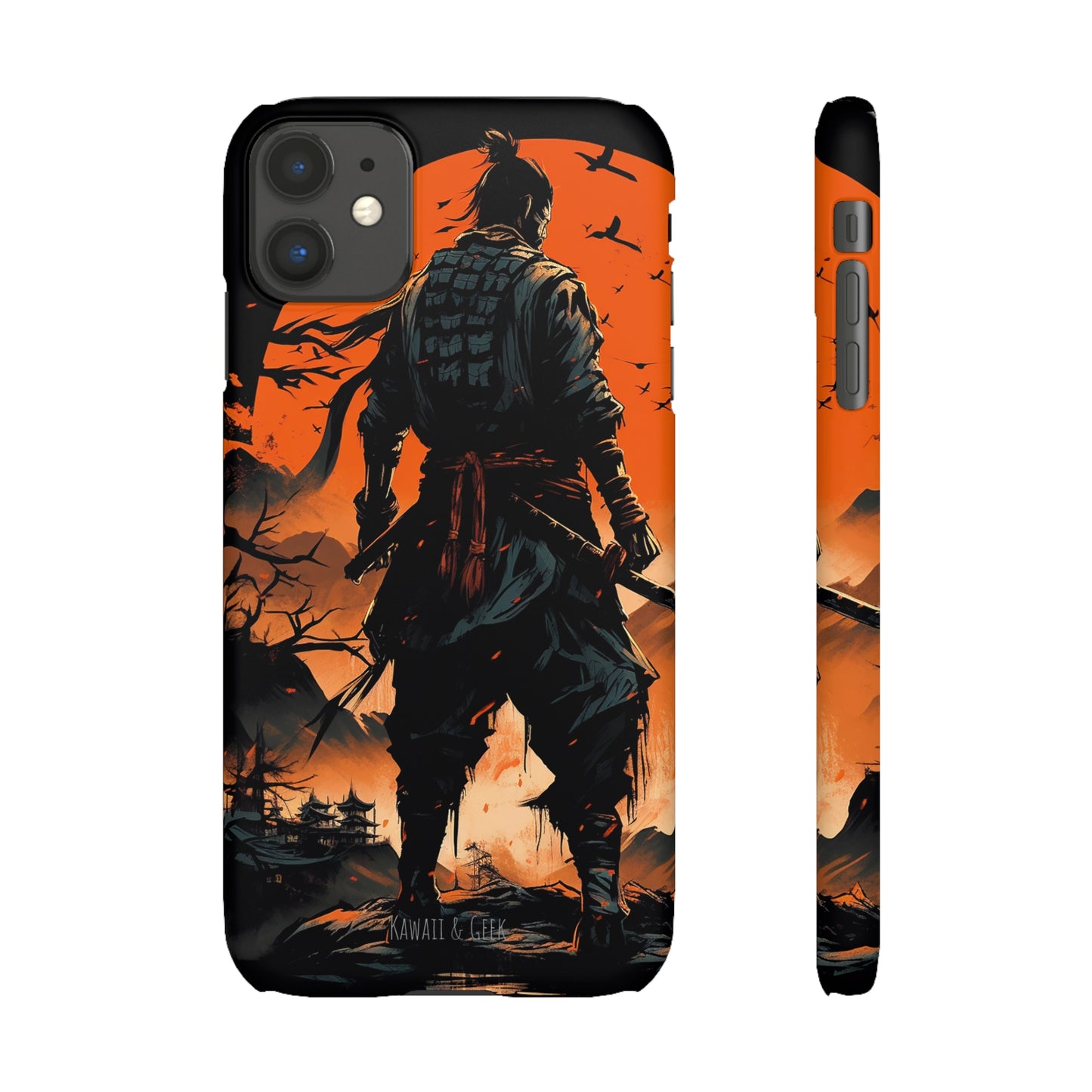 Samurai phone Case - Embrace the Epic and Artistic with Every Glance