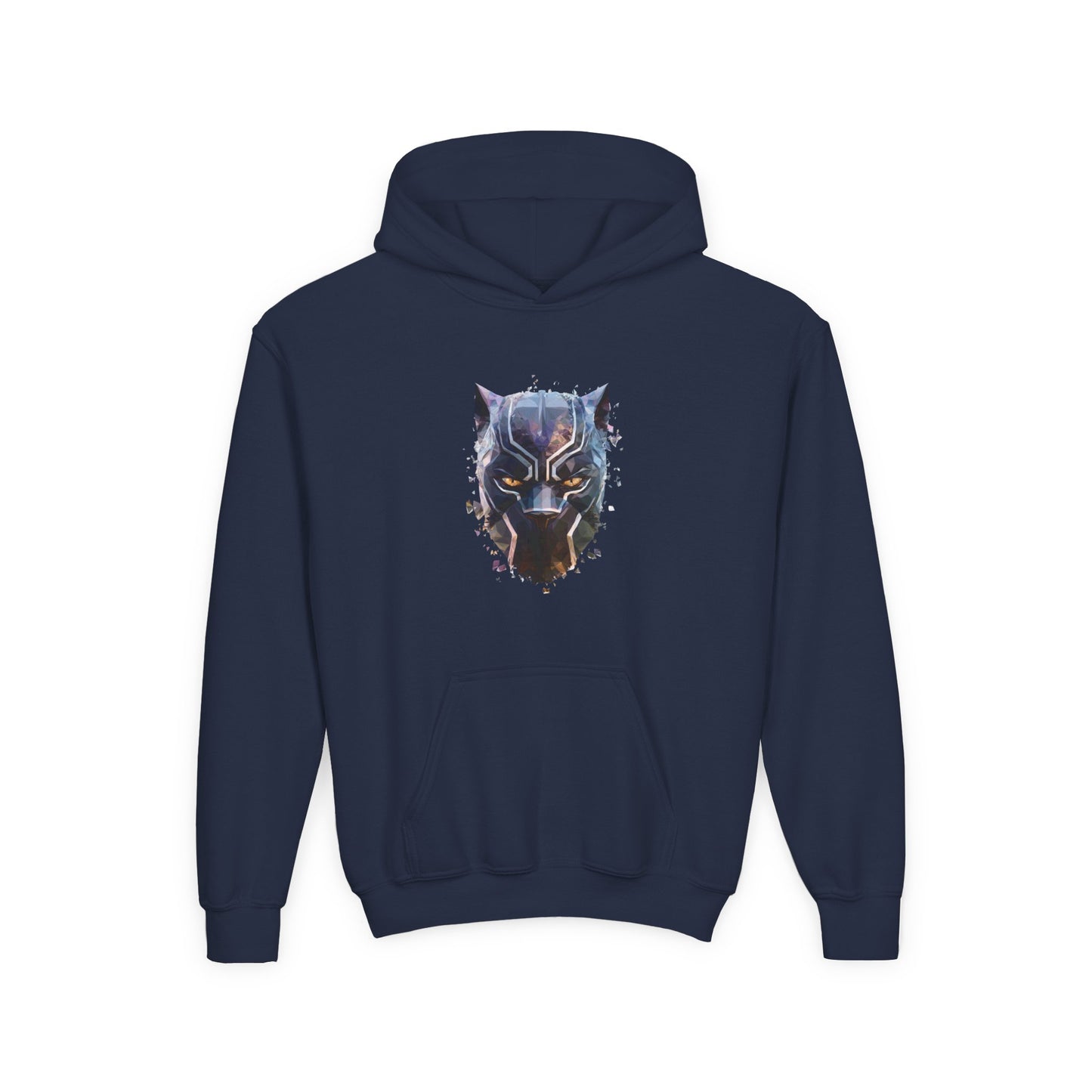 Black Panther Youth Hoodie, Kids Superhero Sweatshirt, Marvel Comic Gift, Stylish, Cozy Kids Clothing, Birthday Present