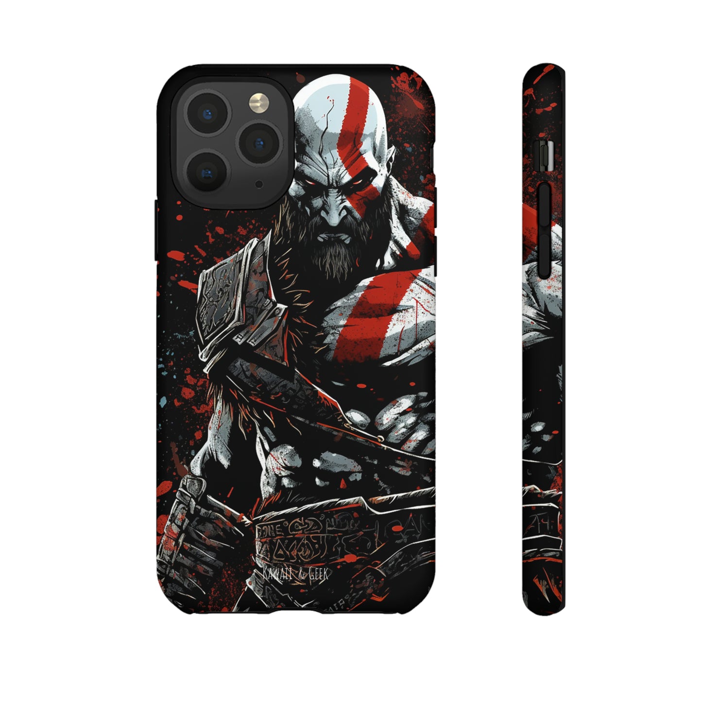 Kratos Tough Phone Case - Unleash the Power of the God of War in Style