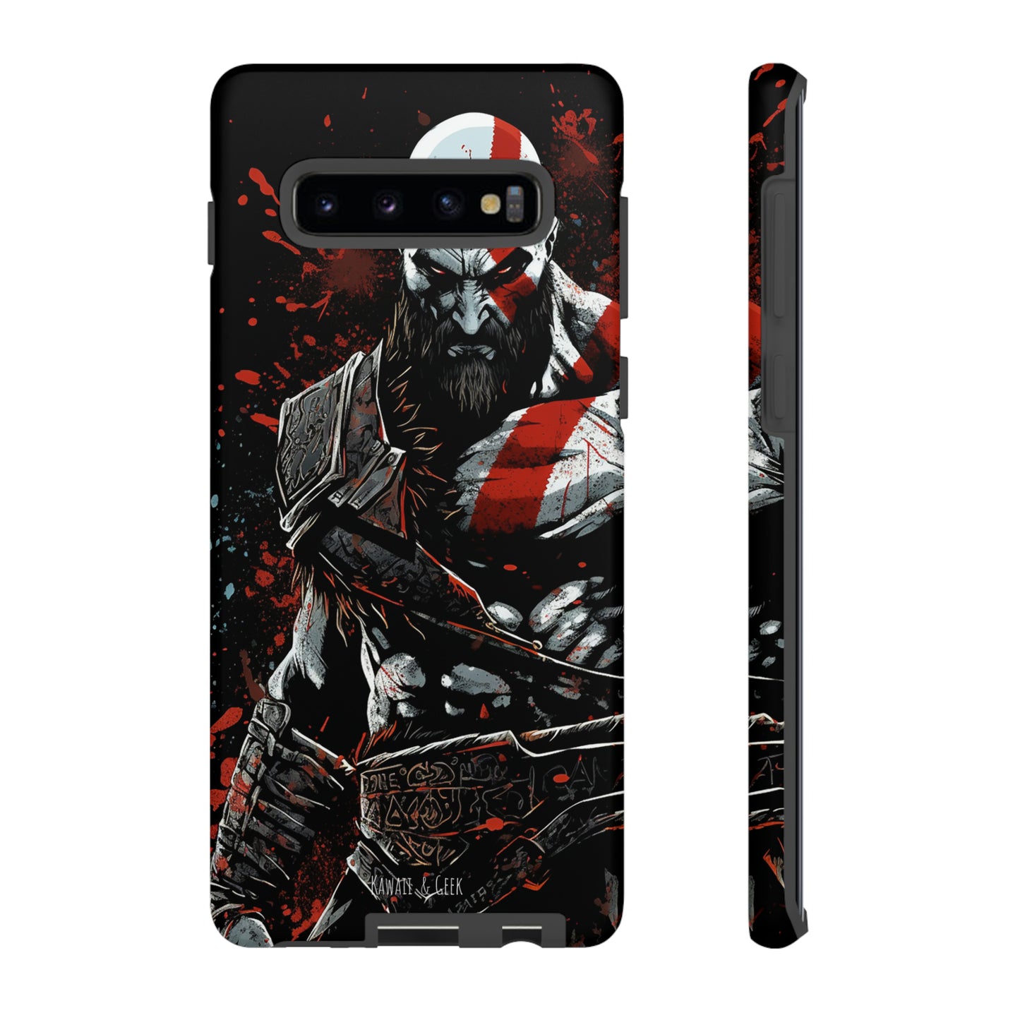 Kratos Tough Phone Case - Unleash the Power of the God of War in Style