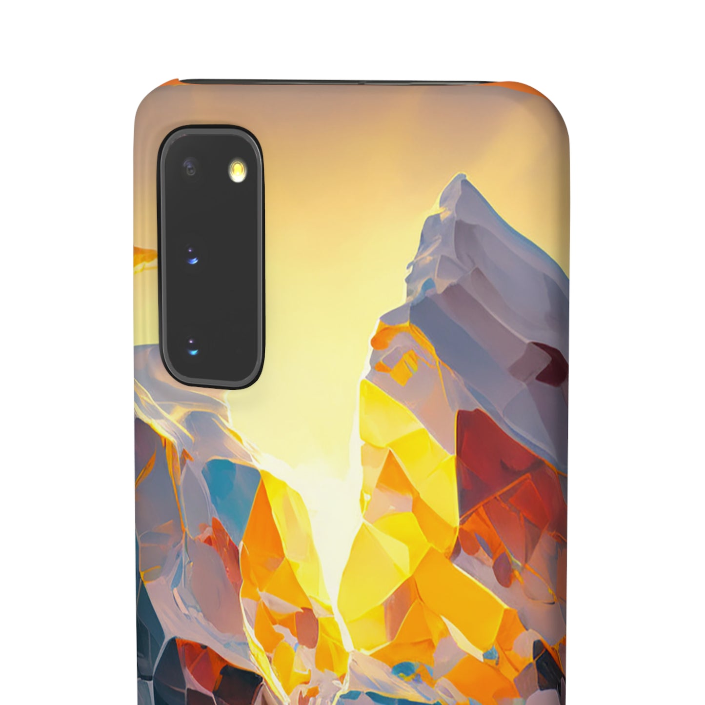 Arctic Landscape and Iceberg at Sunset Phone Case - Capture the Serenity of Nature on Your Device