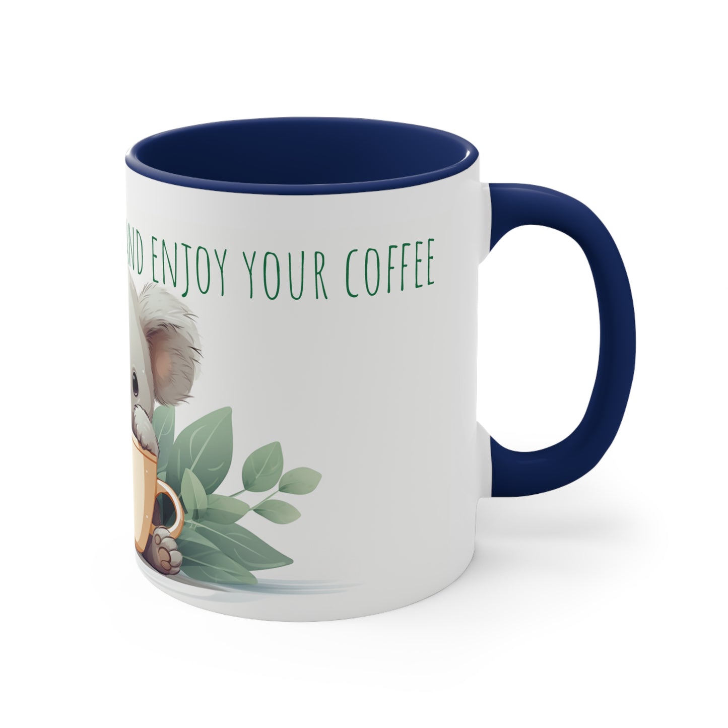 Relaxing Cute Koala Coffee Mug: Take a Break and Enjoy