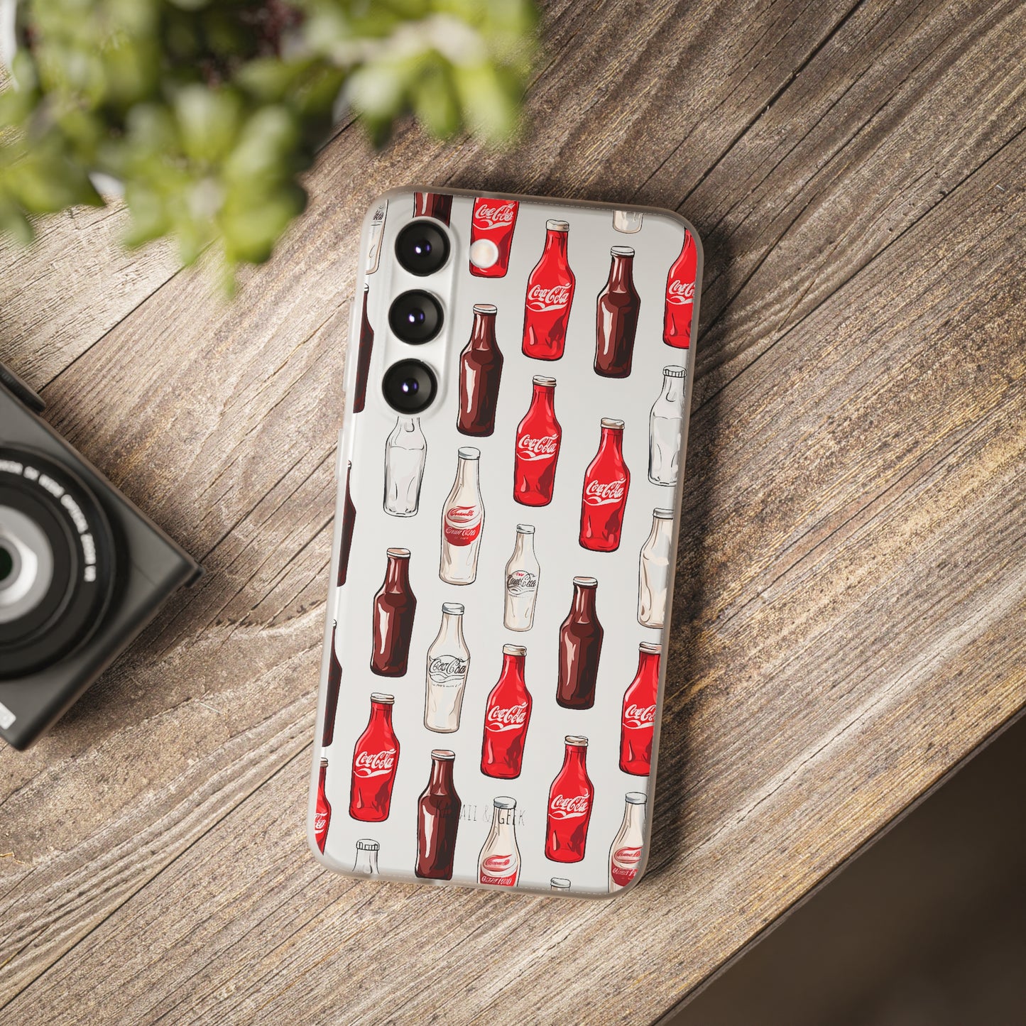 Iconic Coca-Cola Bottle Flexi Phone Case