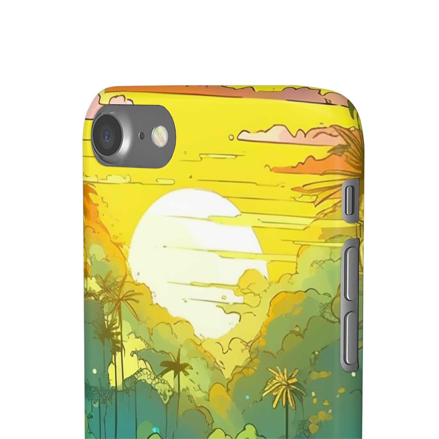 Rainforest at Sunset Phone Case - Capture the Serenity of Nature on Your Device