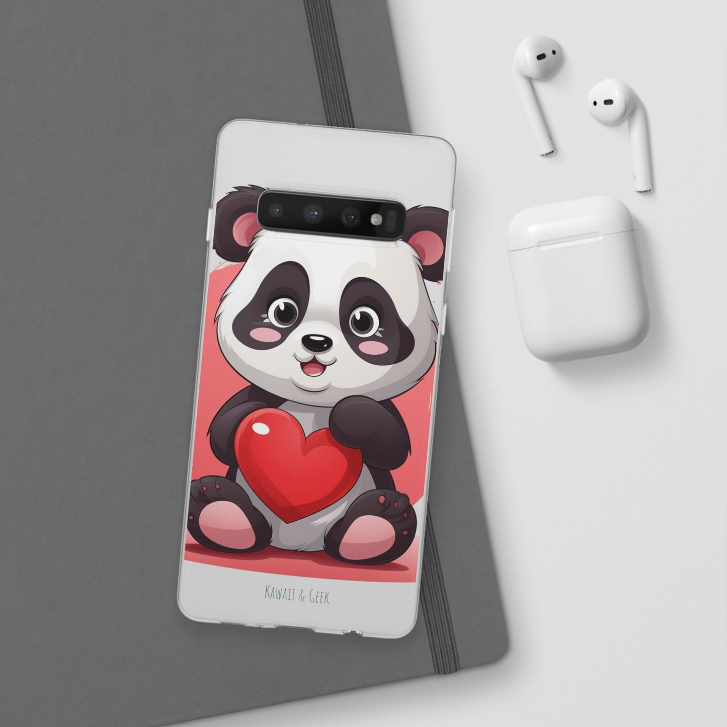 Heart Panda Flexi Case