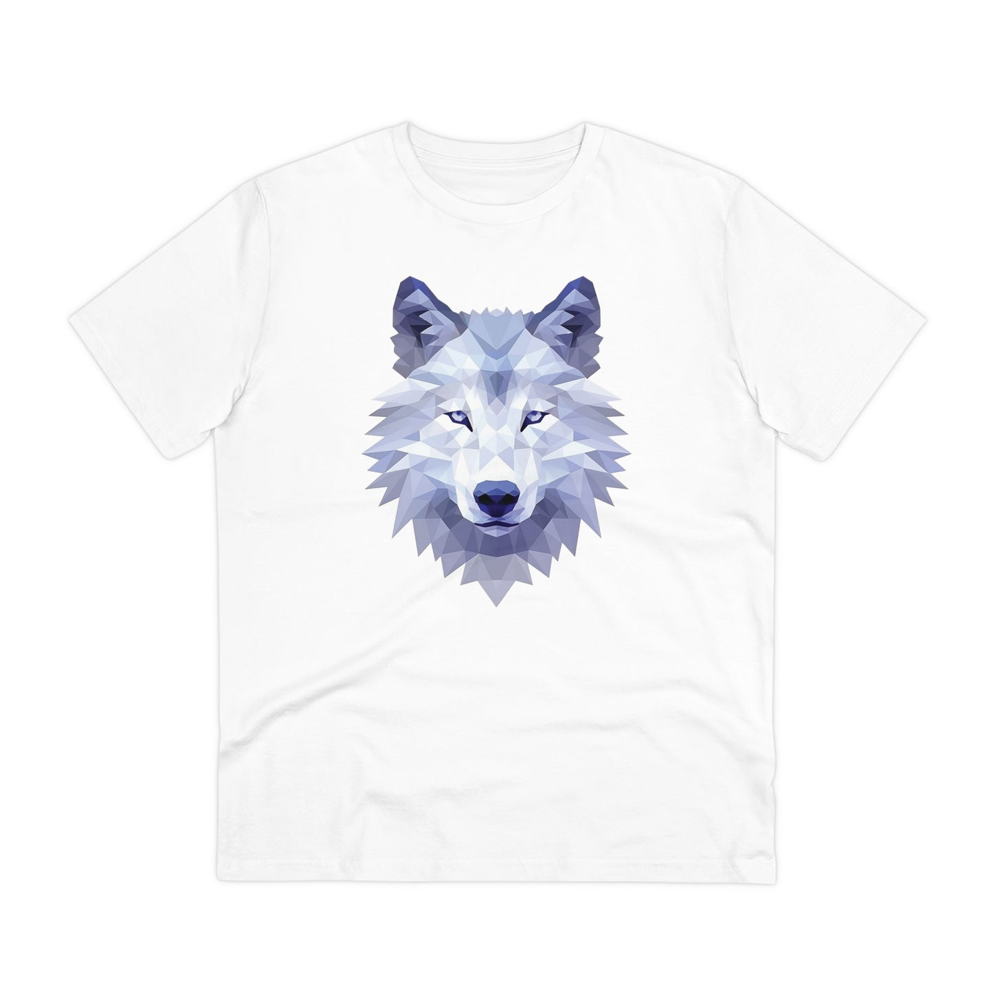 Wolf Polygonal T-Shirt - Embrace Wild Harmony