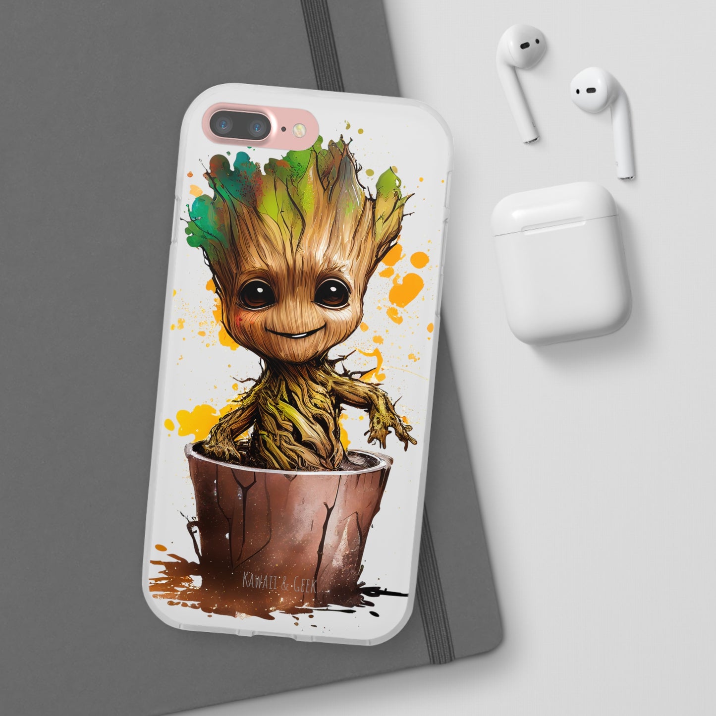 Baby Groot Flexi Phone Case - Add Adorable Charm to Your Device