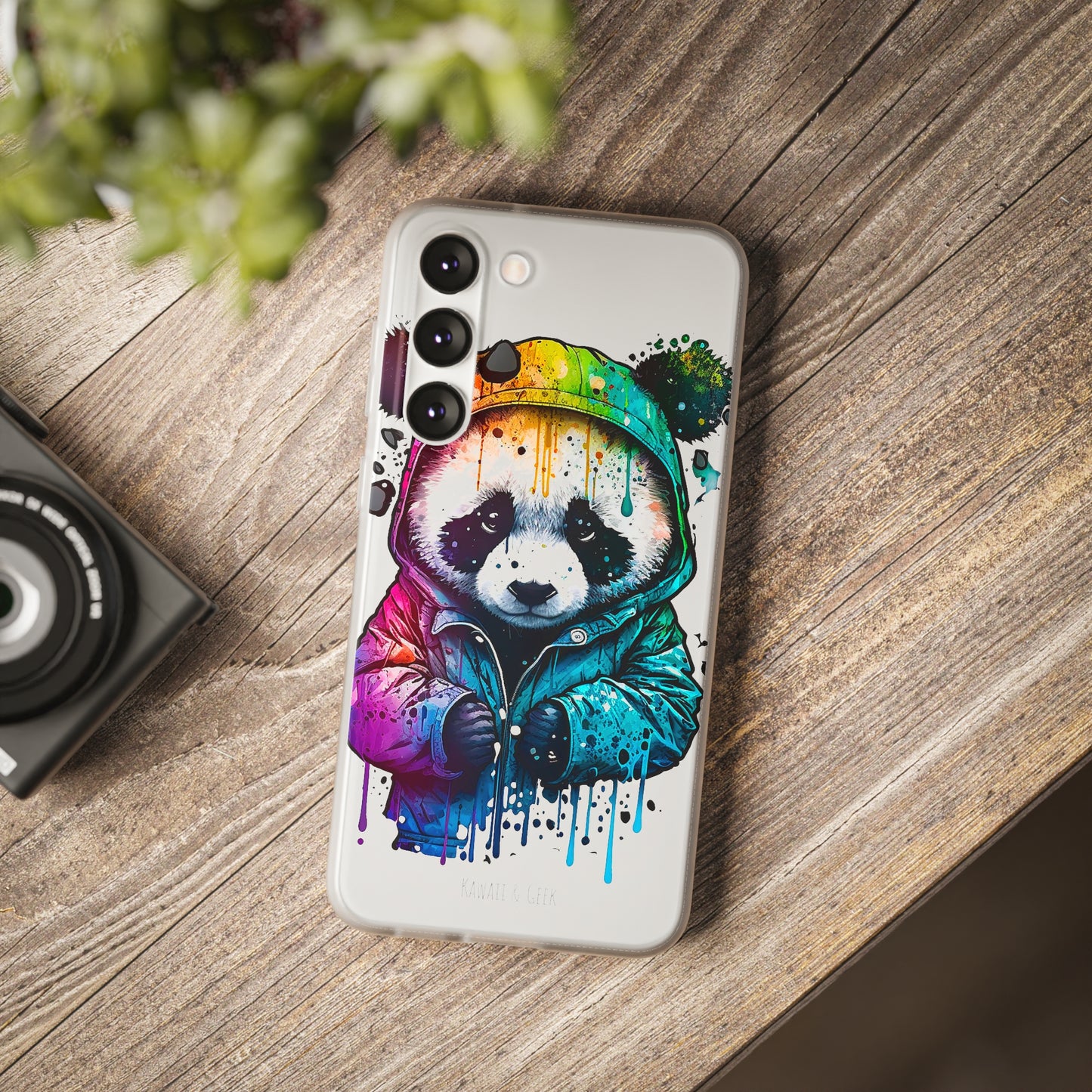 Cute Panda Flexi phone Case - Protect Your Phone with Some Unique and Adorable Style