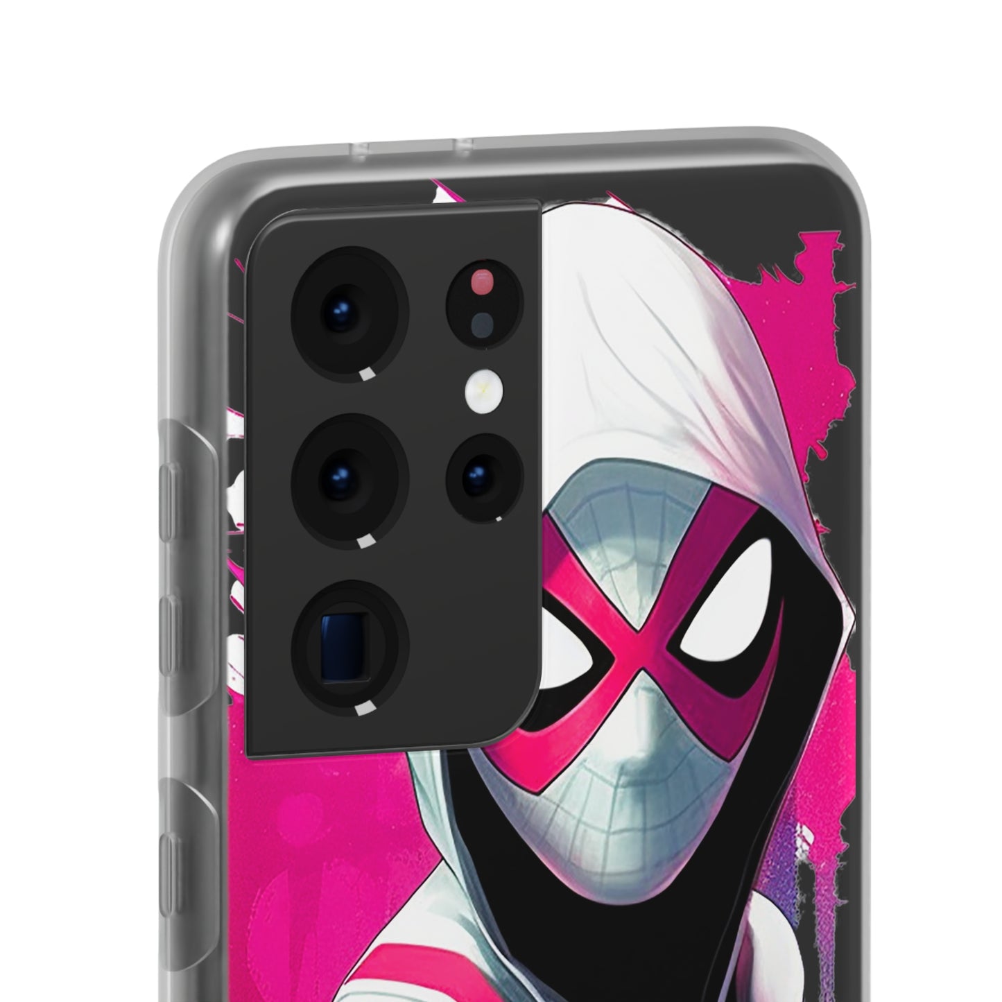 Spider Gwen in Flexi Phone Case - Add Some Colorful and Heroic Style to Your Phone