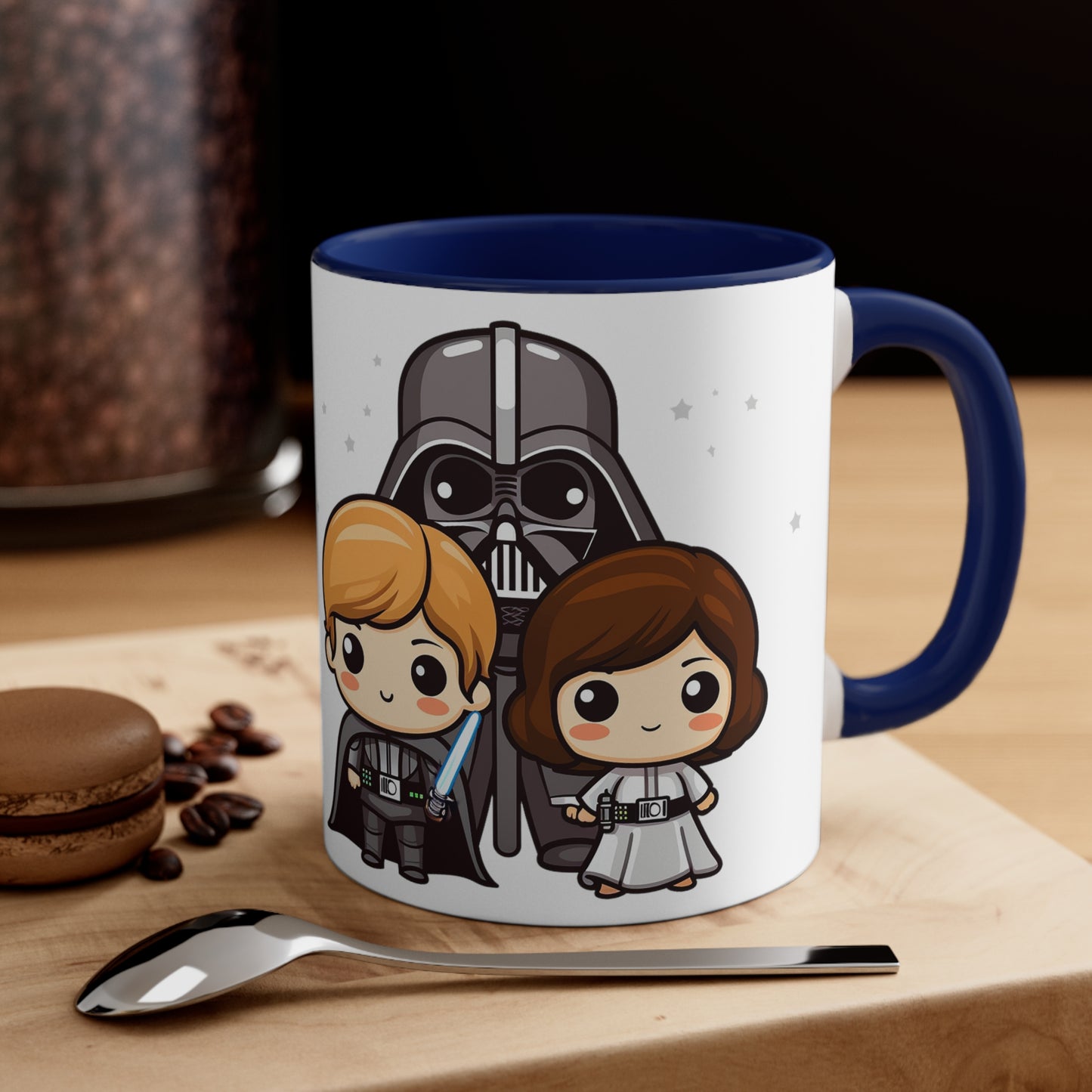 Darth Vader Mug with Kids Luke and Leia : May the Dad Be with You - Star Wars - Father's Day Special