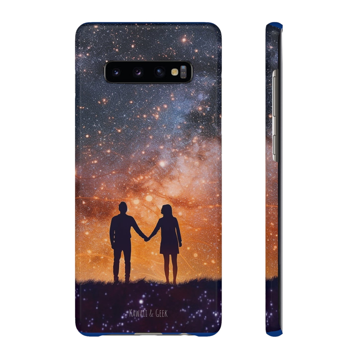 Starry Night Lovers Phone Case - Embrace the Beauty of the Night Sky