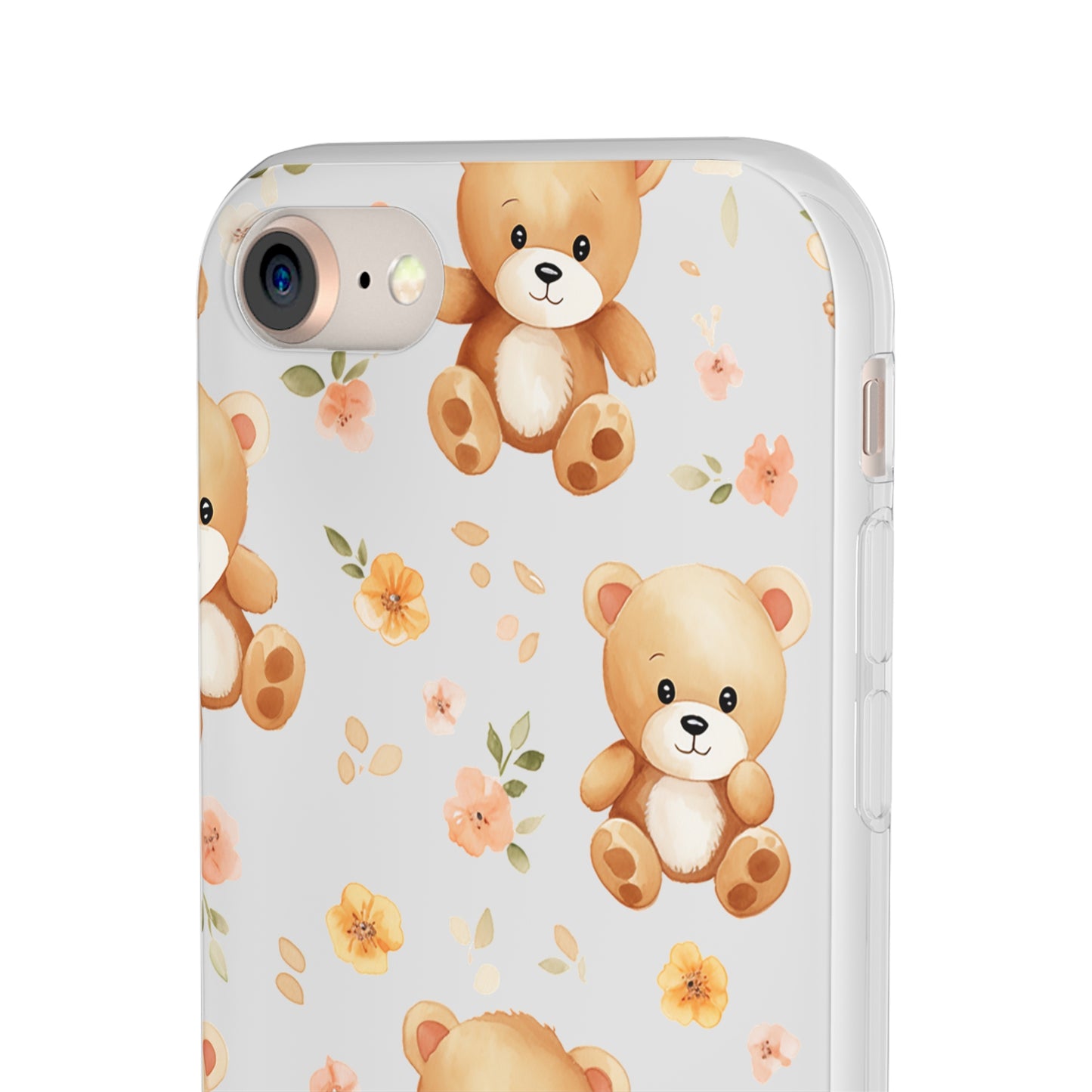 Teddy Delight: Flexi and semi-Transparent Phone Case