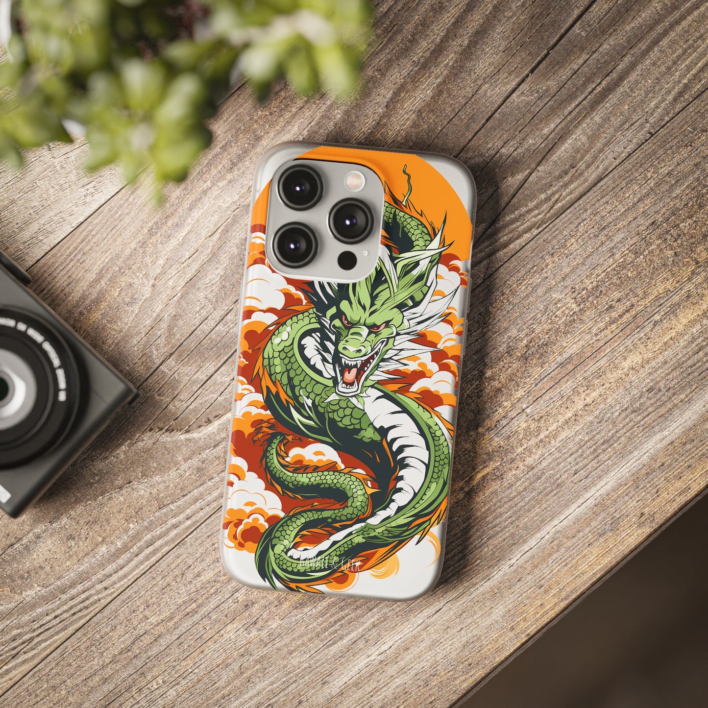 Dragon Ball Z-Inspired Japanese Dragon Flexi Phone Case