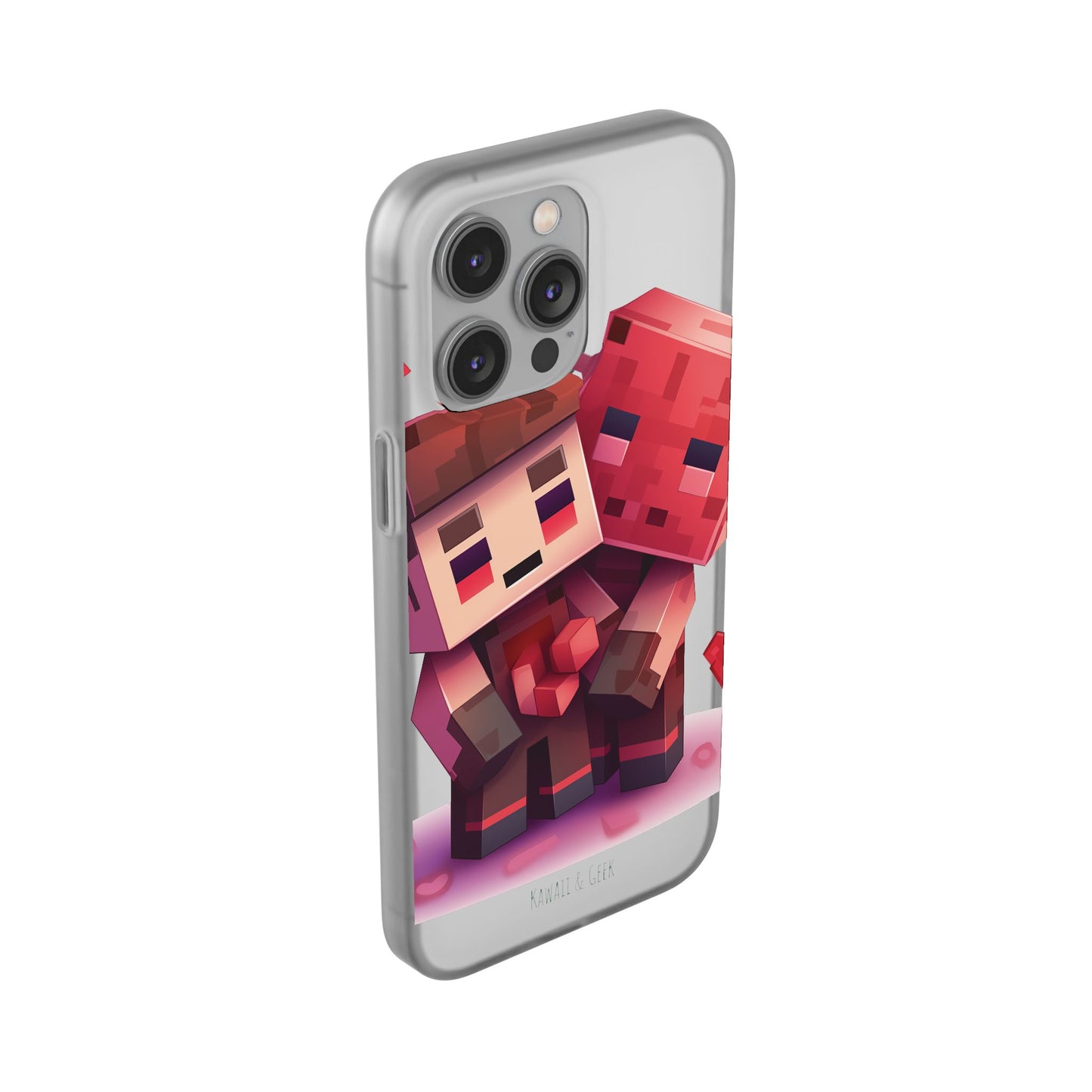 Phone Case - Lovers Minecraft Inspired Design