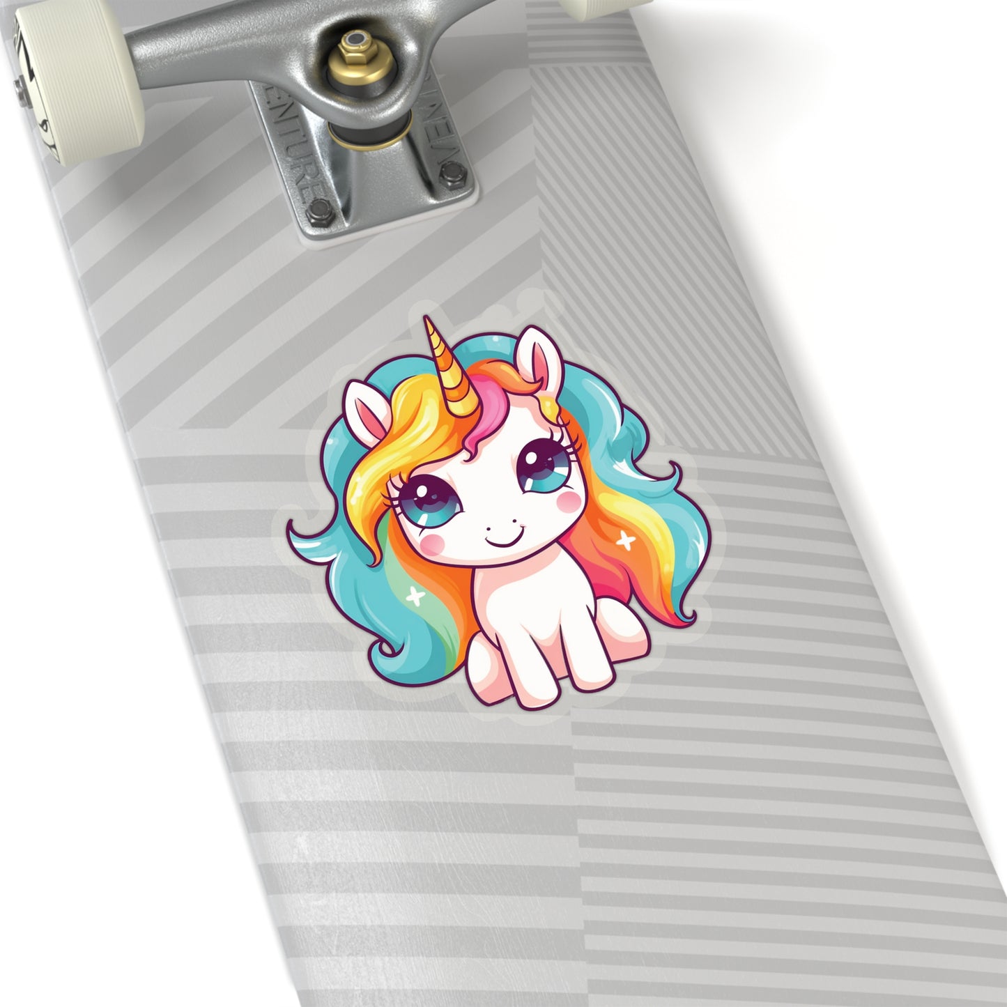 Rainbow Unicorn Sticker - Add Some Colorful and Magical Style to Your Life