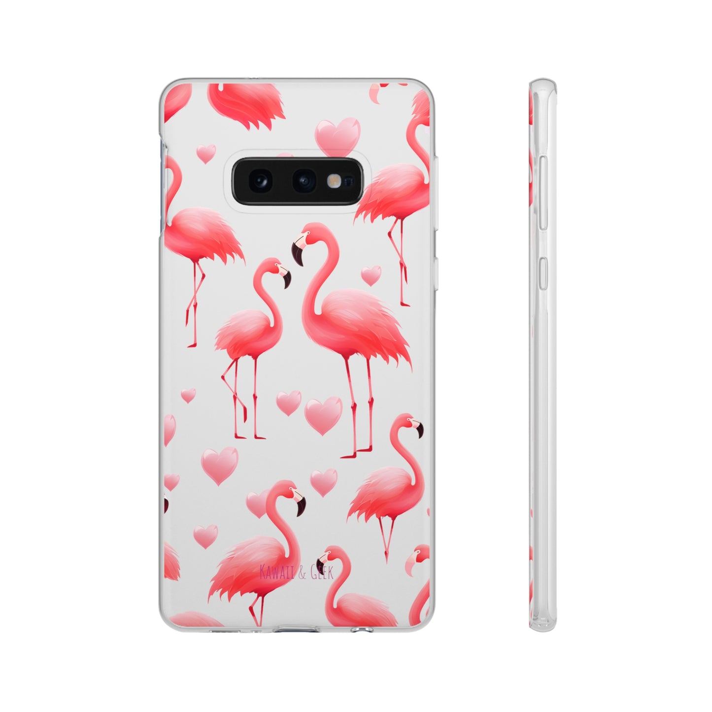 Pink Flamingo Elegance Flexi Phone case