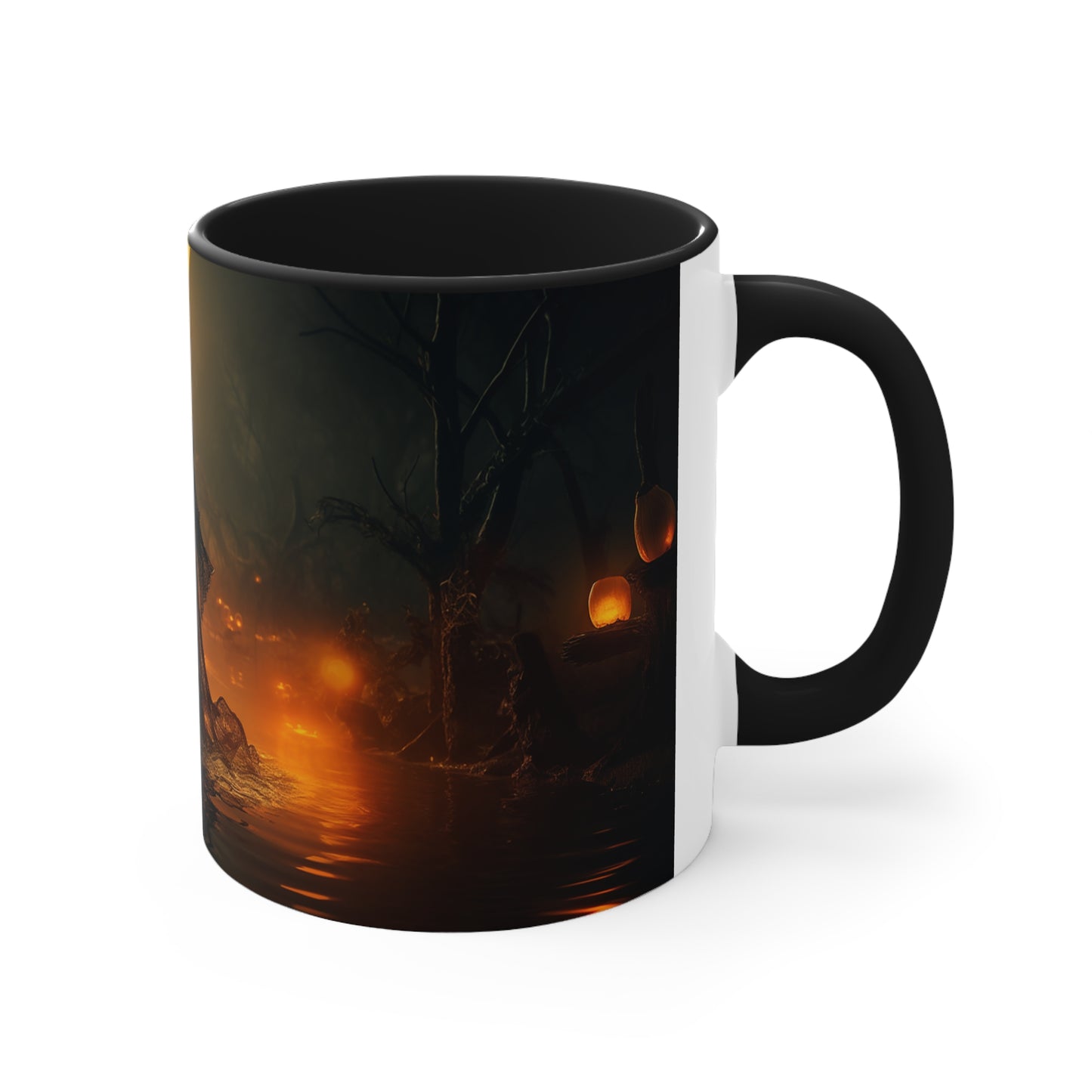 Spooky Swamp Witch 11 oz Bicolor Mug: Halloween Special