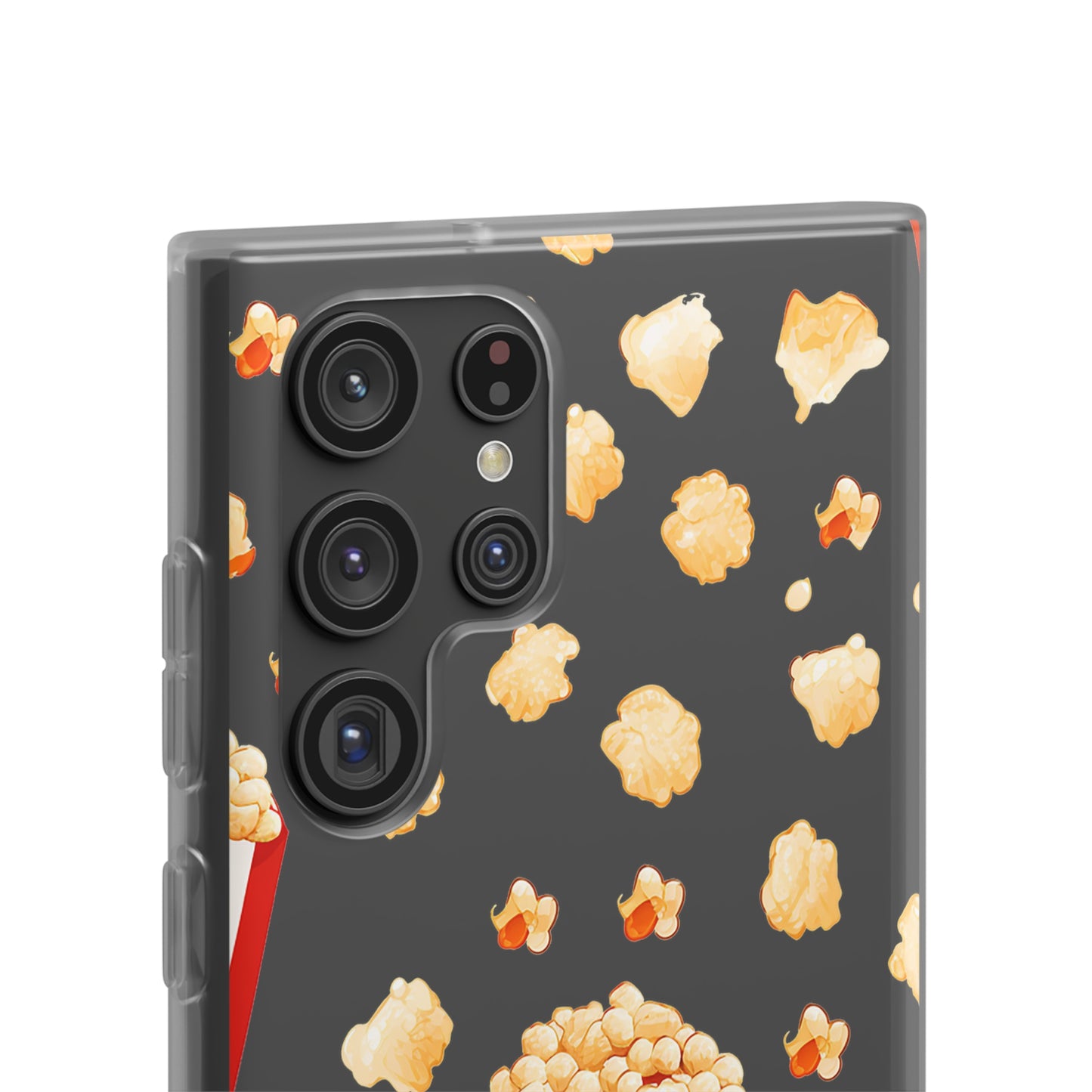 Popcorn Transparent Flexi Phone Case