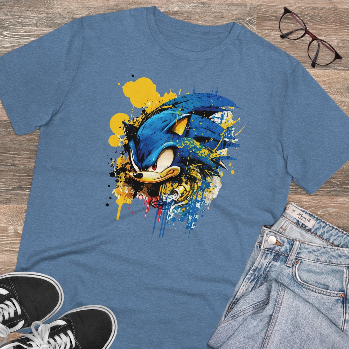 Sonic T-Shirt - Add Some Eco-Friendly and Colorful Style to Your Wardrobe