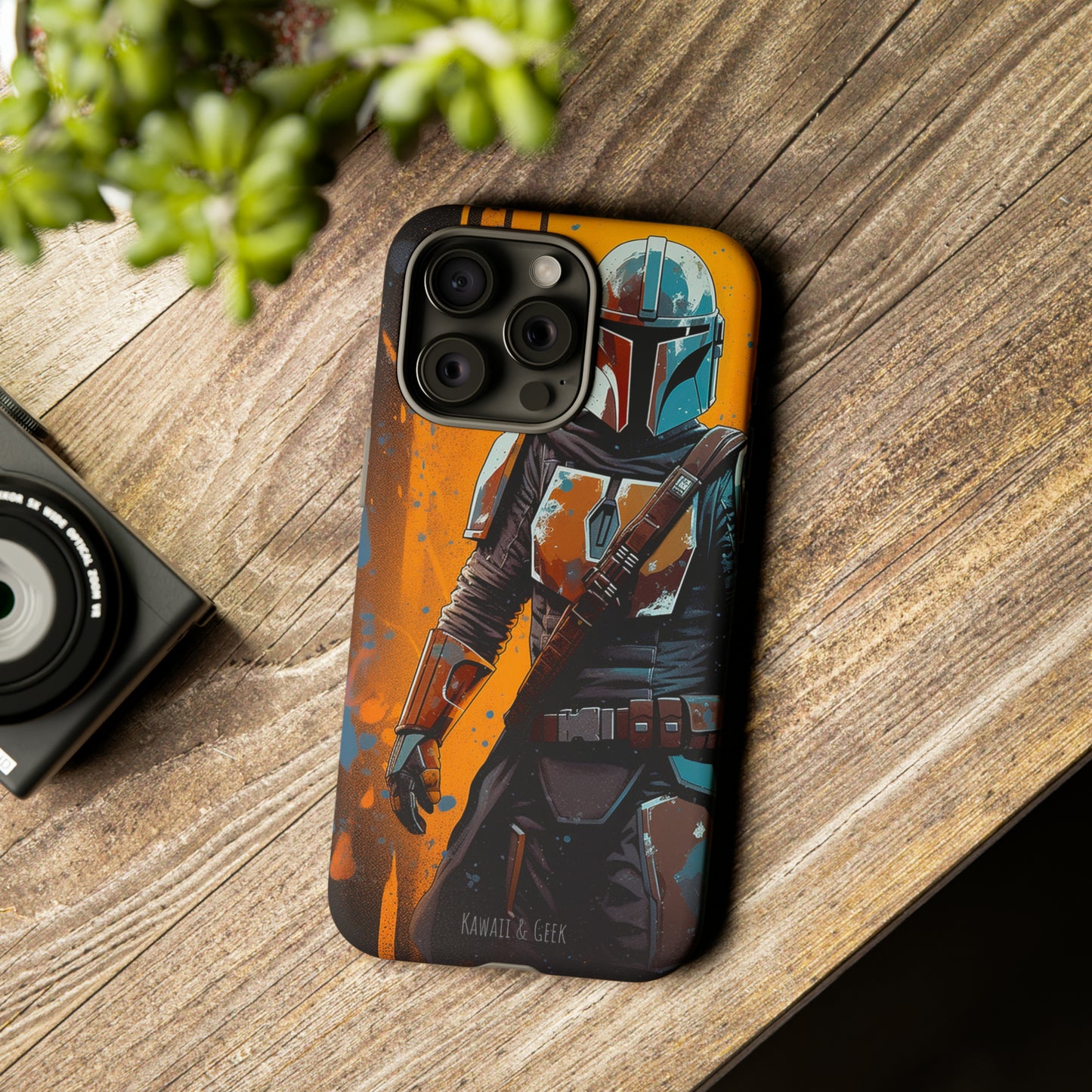 Mandalorian Tough Phone Case - Add Some Unique and Epic Style to Your Tech - Star Wars