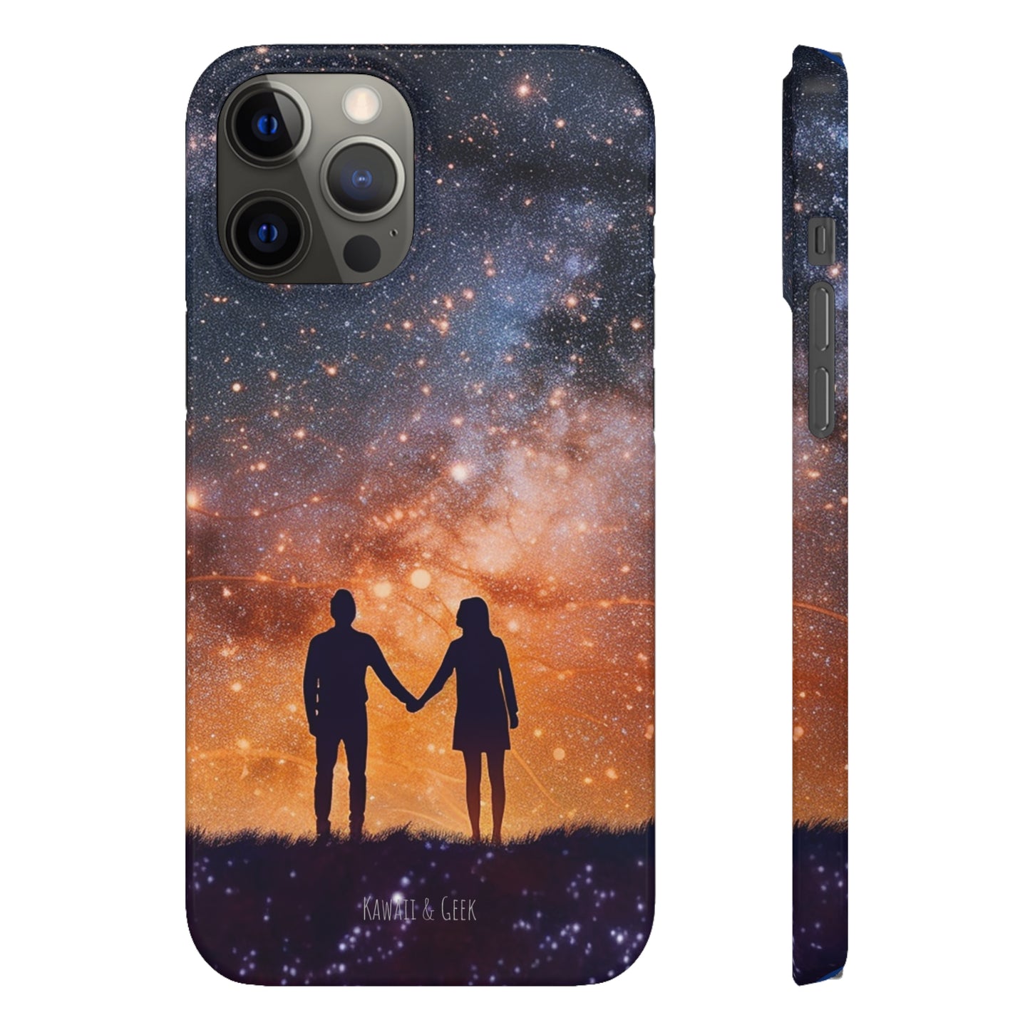 Starry Night Lovers Phone Case - Embrace the Beauty of the Night Sky