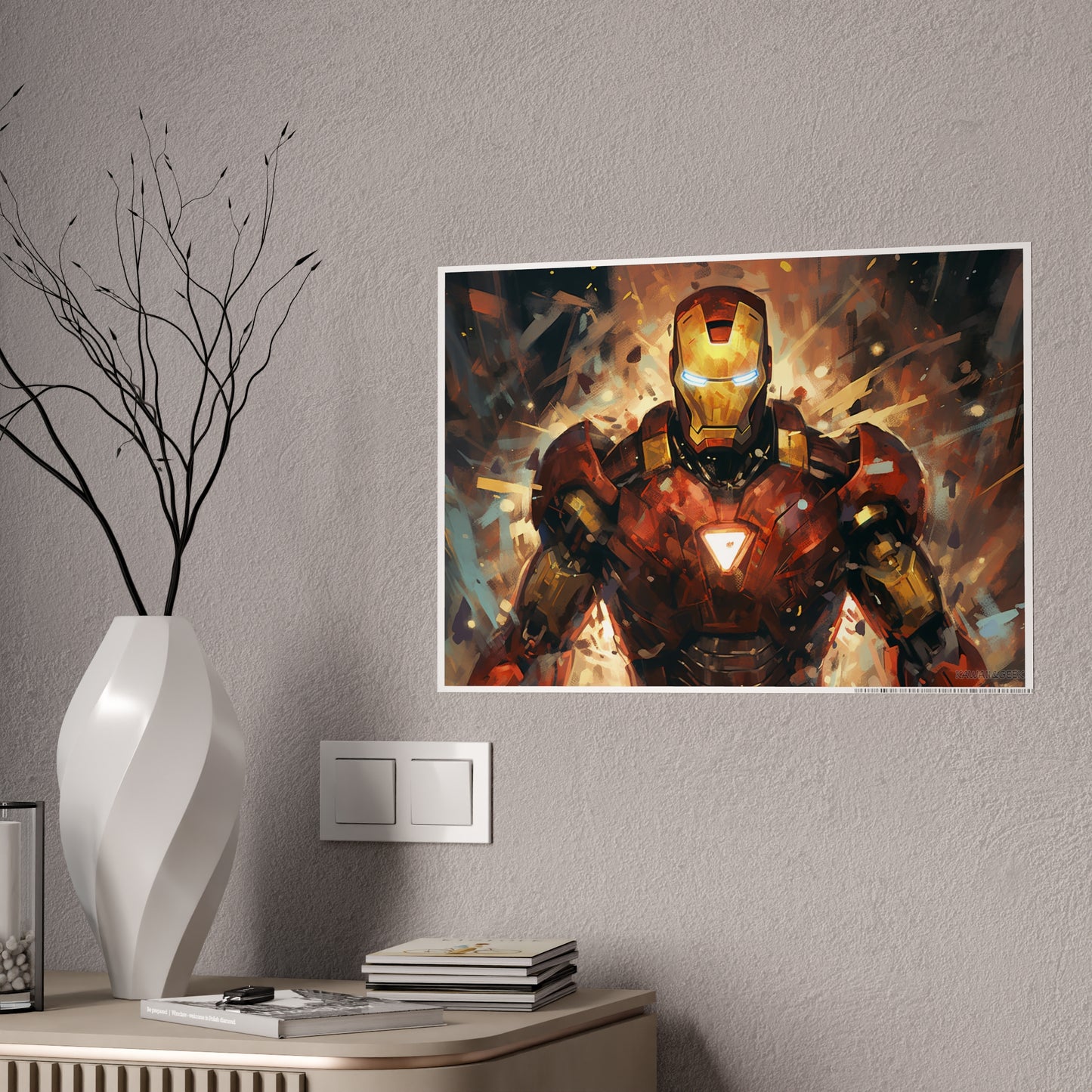 Iron Man Poster - Unleash the Heroic Vibe with Stunning Artistry - Avengers