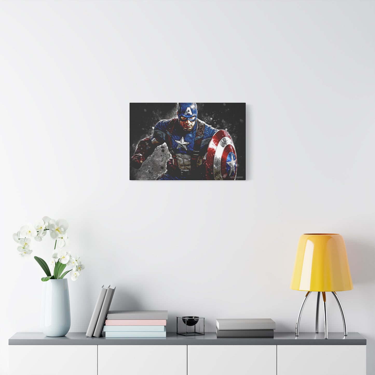 Captain America Canvas - Unleash the Heroic Spirit in Your Space - Avengers