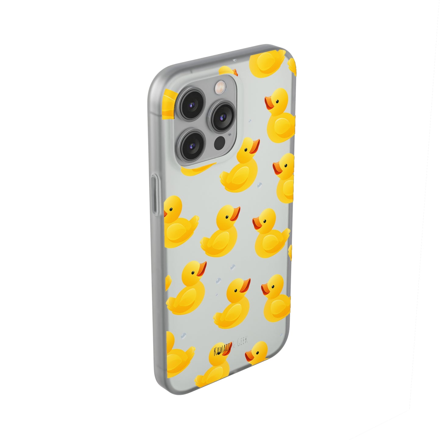 Vibrant Yellow Duck Flexi Phone Case