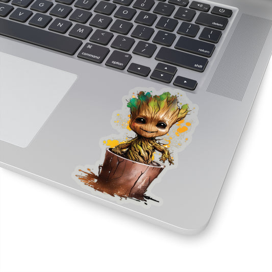 Baby Groot Sticker - Add Some Joyful and Unique Style to Your Tech - Marvel Avengers - Guardians of the Galaxy