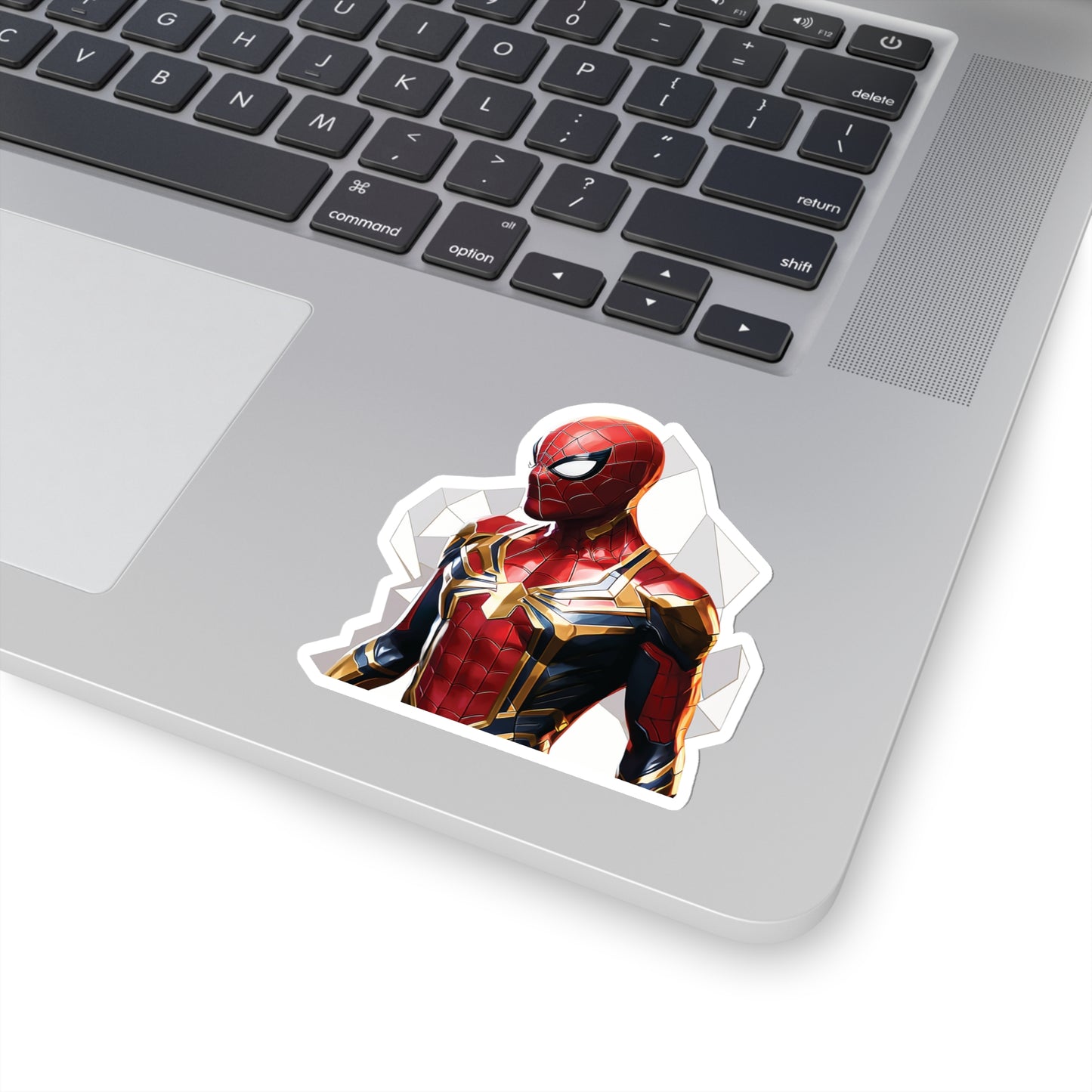 Spider Man Sticker in Iron Spider armor - Superhero Styling with a Modern Twist