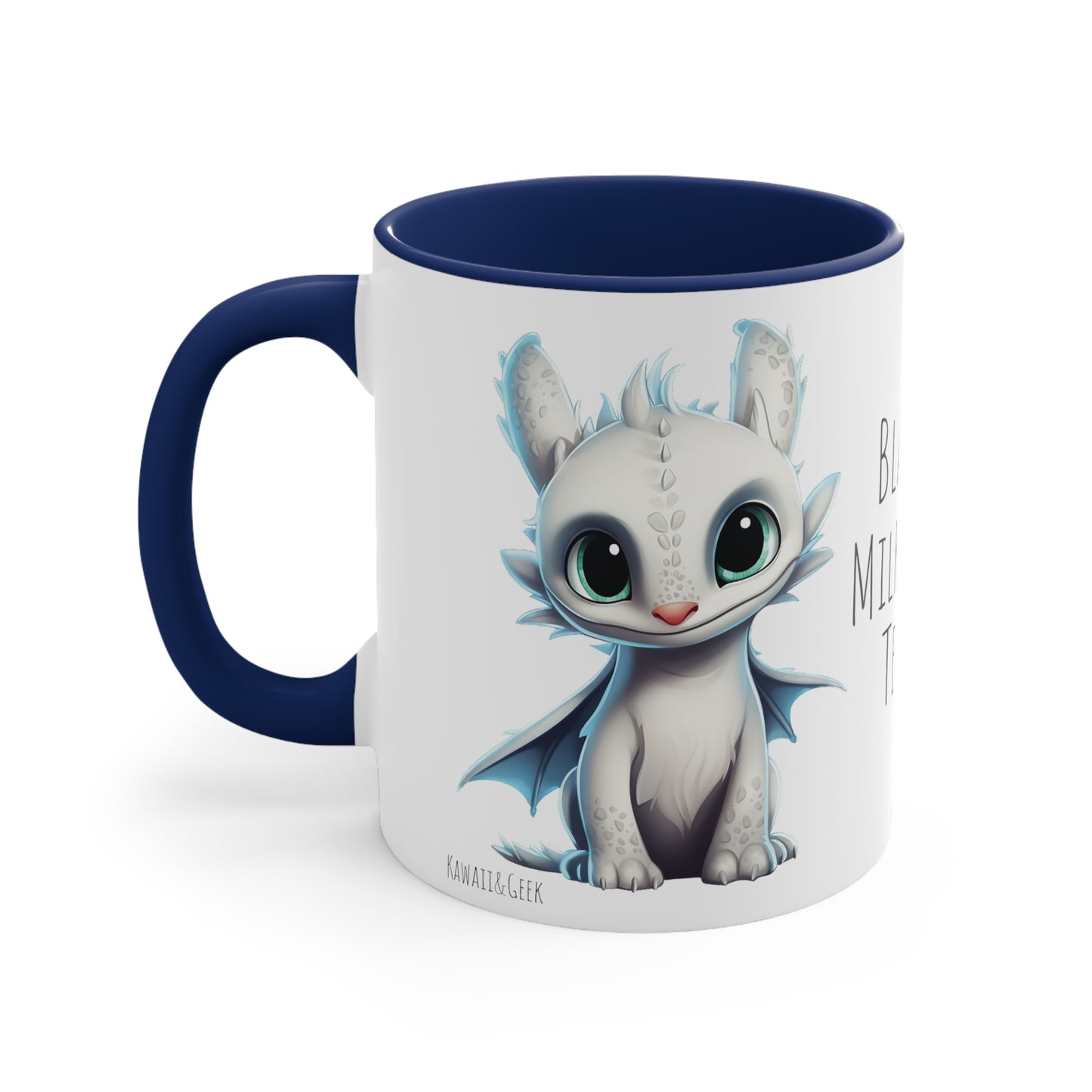 Toothless and Light Fury Mug - Choose Your Brew: Black or Milk Coffee ?