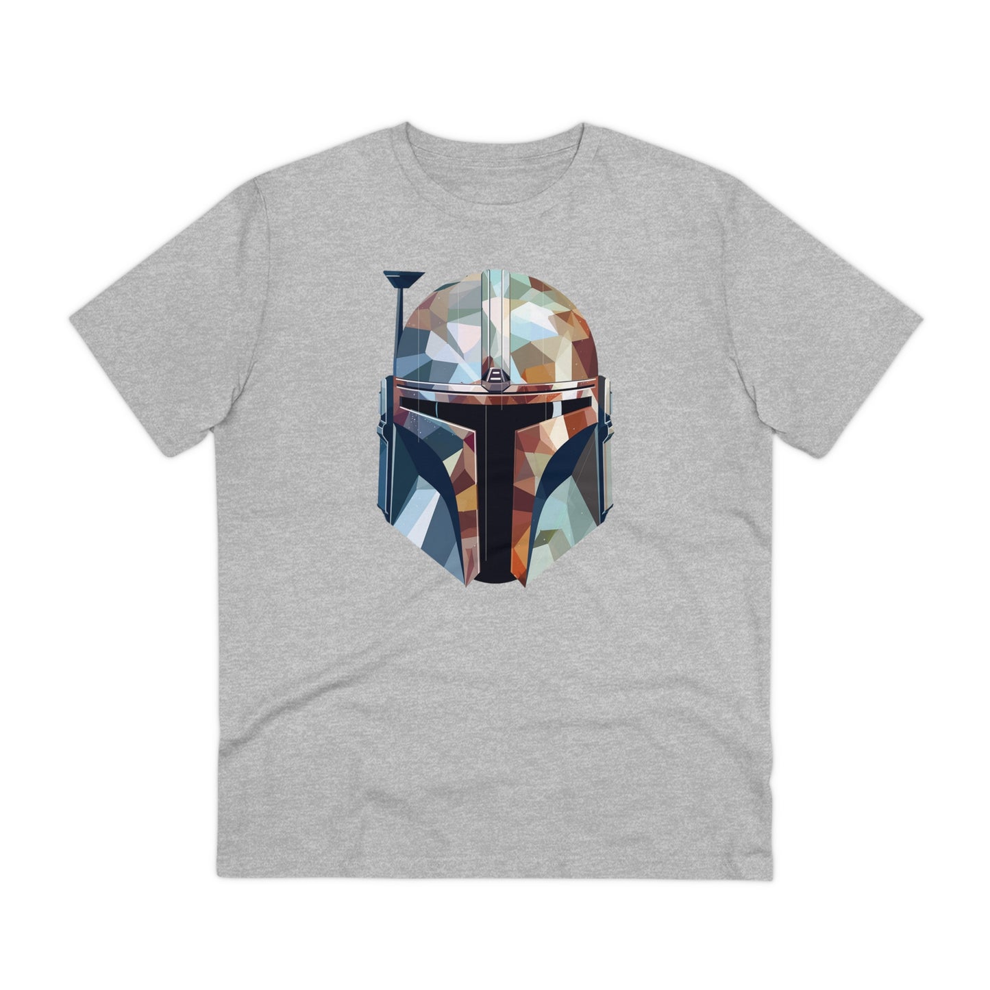 The Mandalorian Polygonal T-Shirt - Embrace Interstellar Adventure - Star Wars