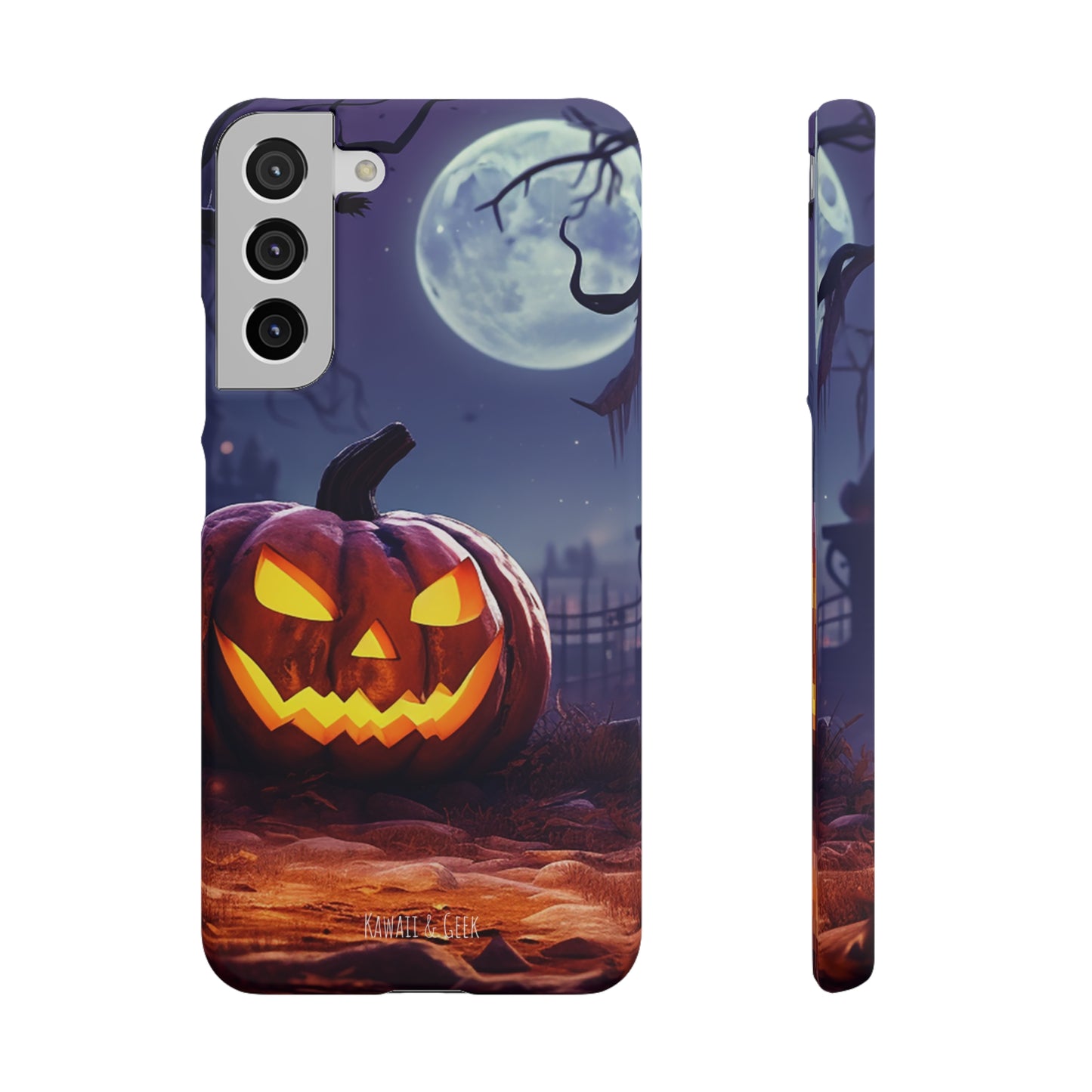 Halloween Pumpkin Design Premium Phone Case